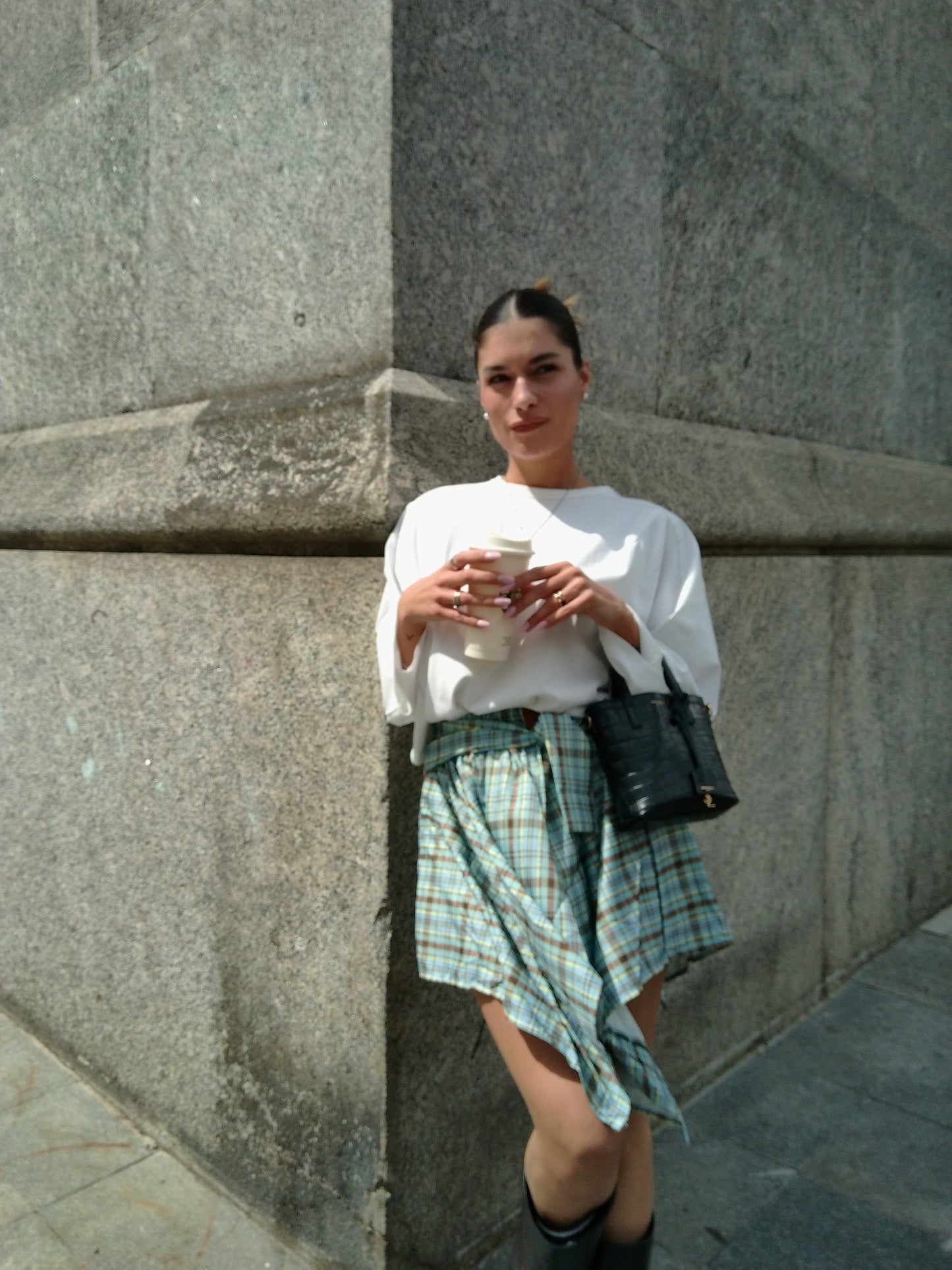 Skirt Camicia - Green