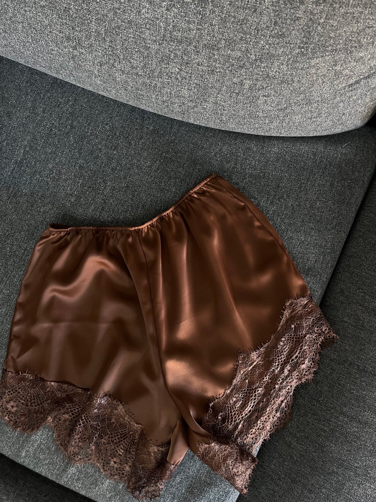 Shorts in Pizzo - Light Brown