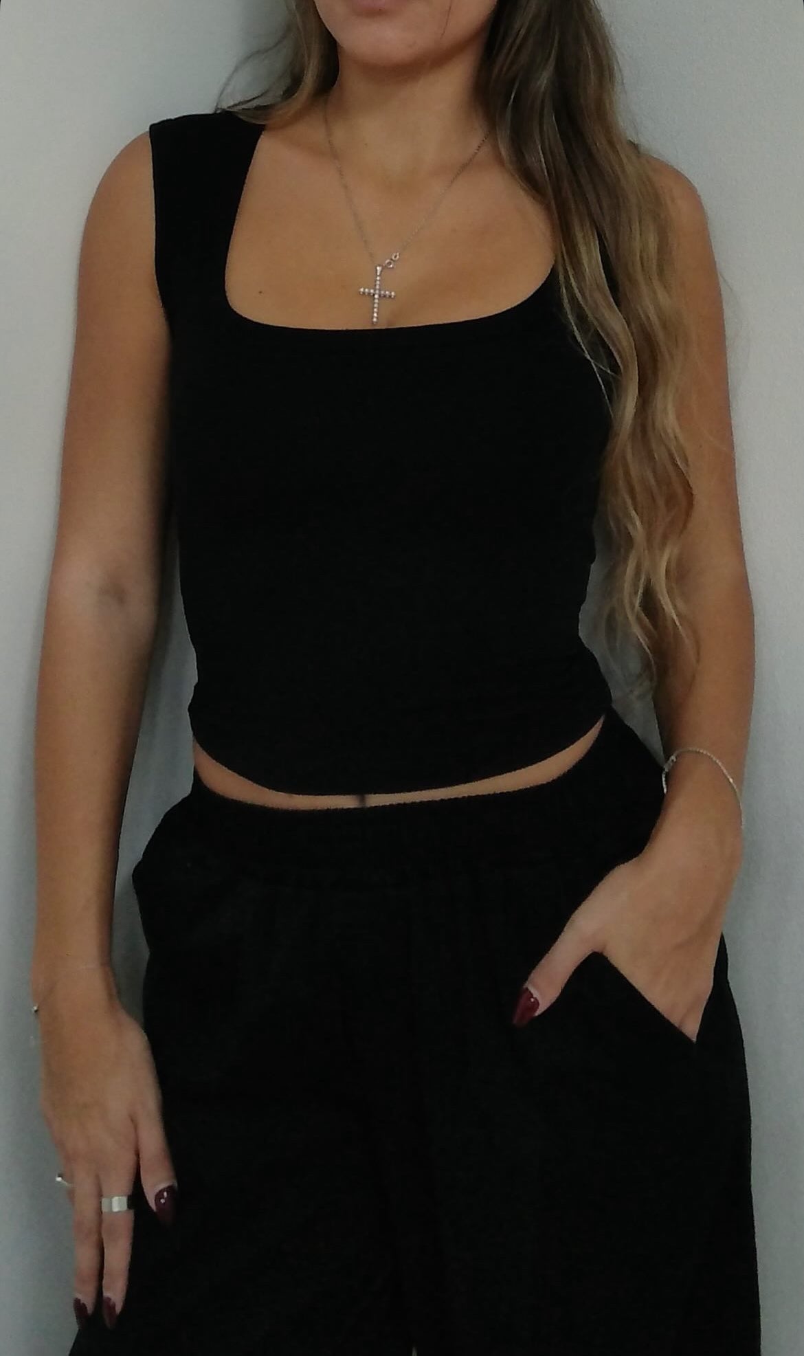 Top Crop - Black
