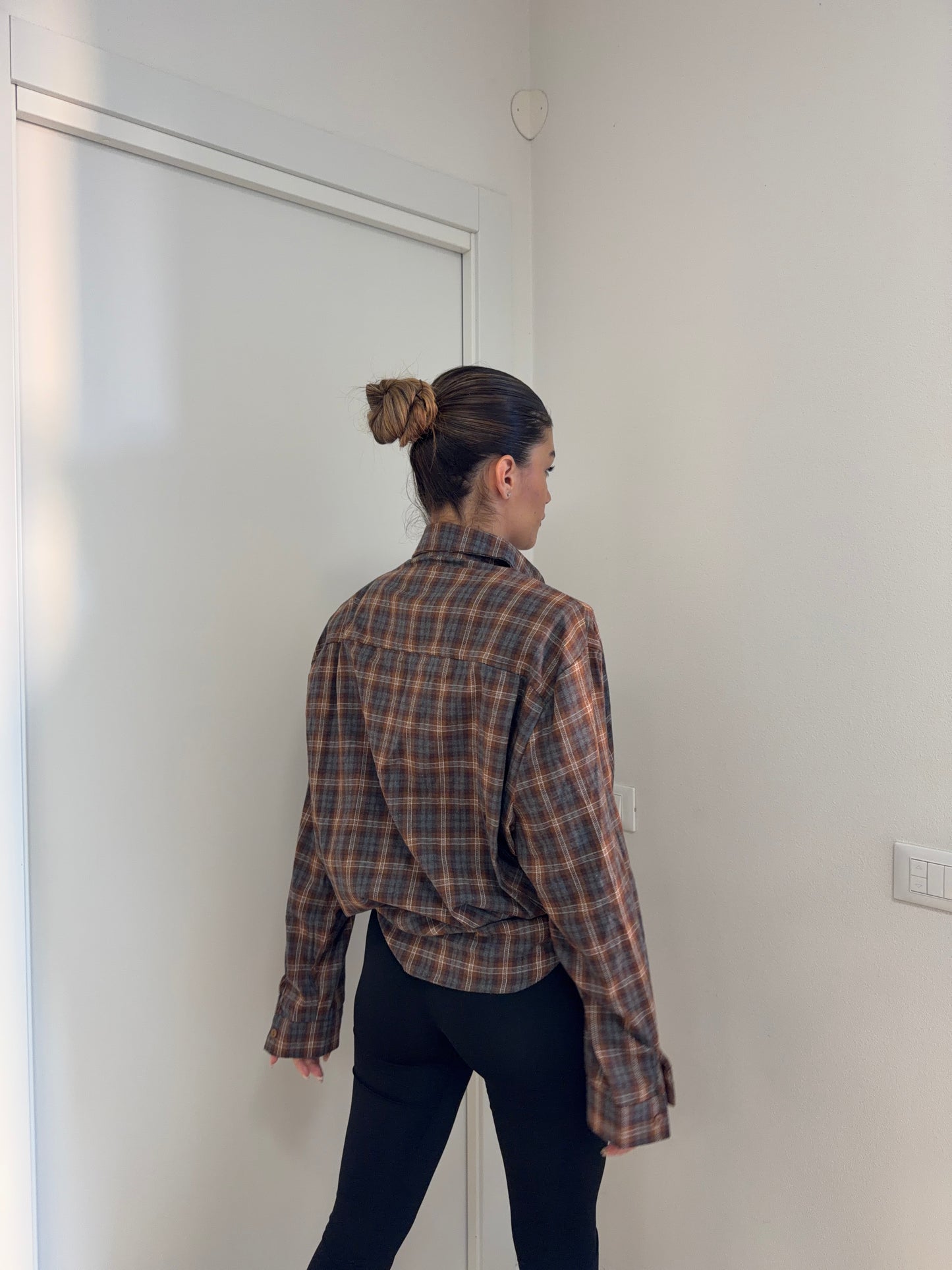 Camicia Spalline - Brown