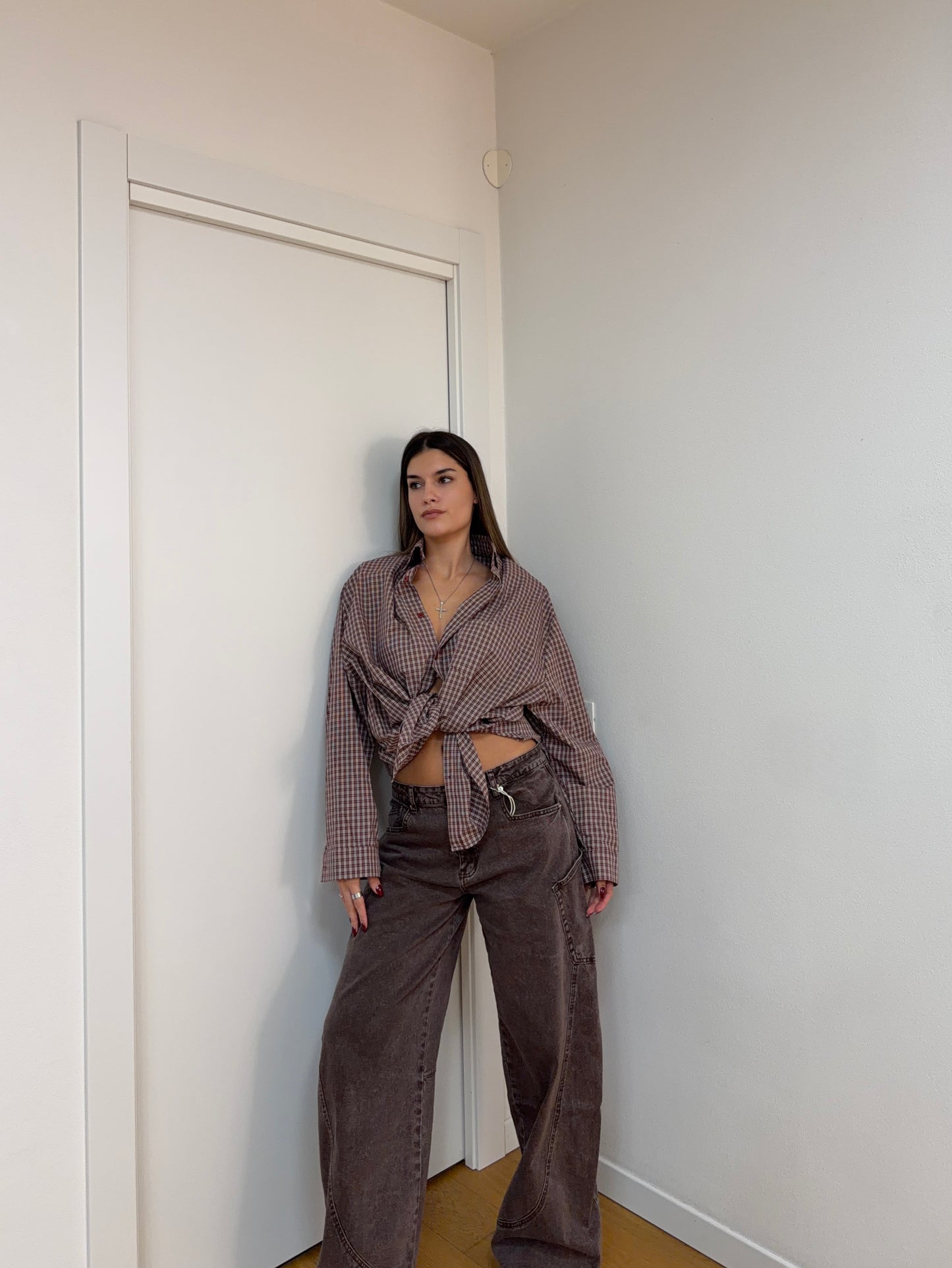 Camicia Spalline - Bordeaux