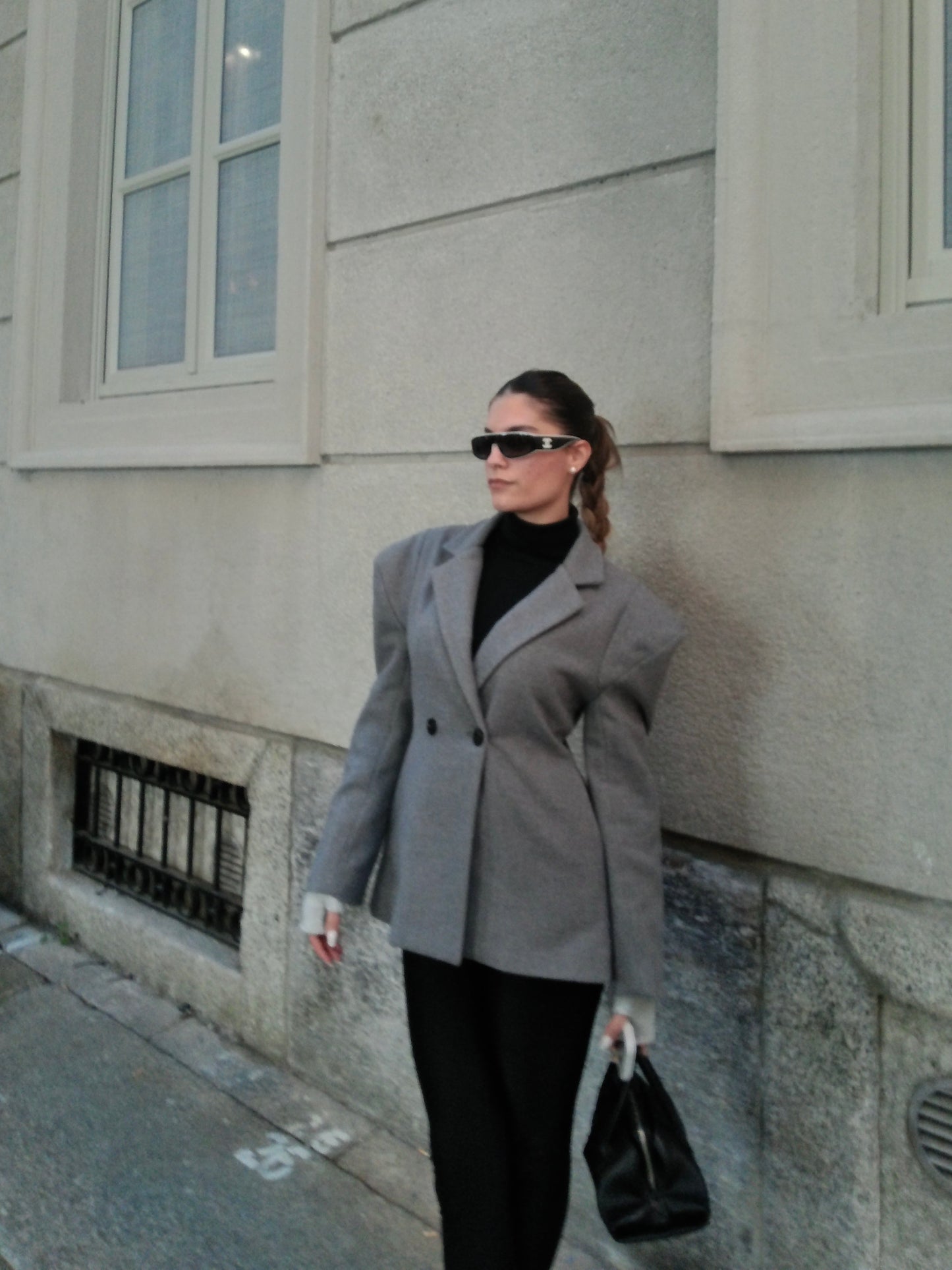 Blazer Spalline - Grey