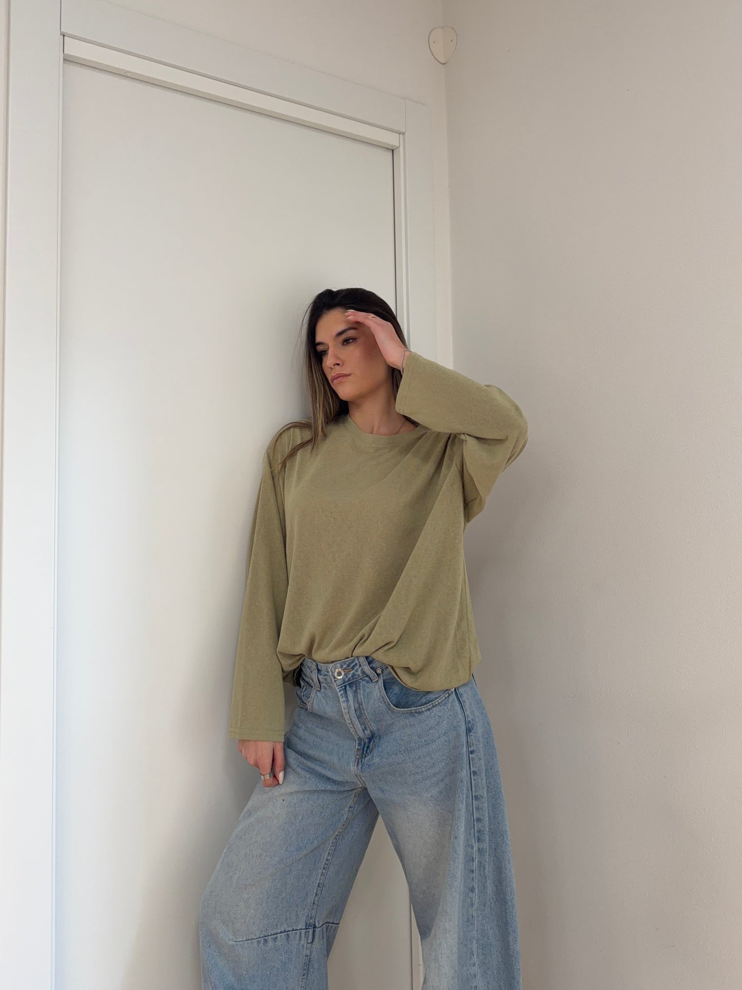 Maglia Semi Velata - Green