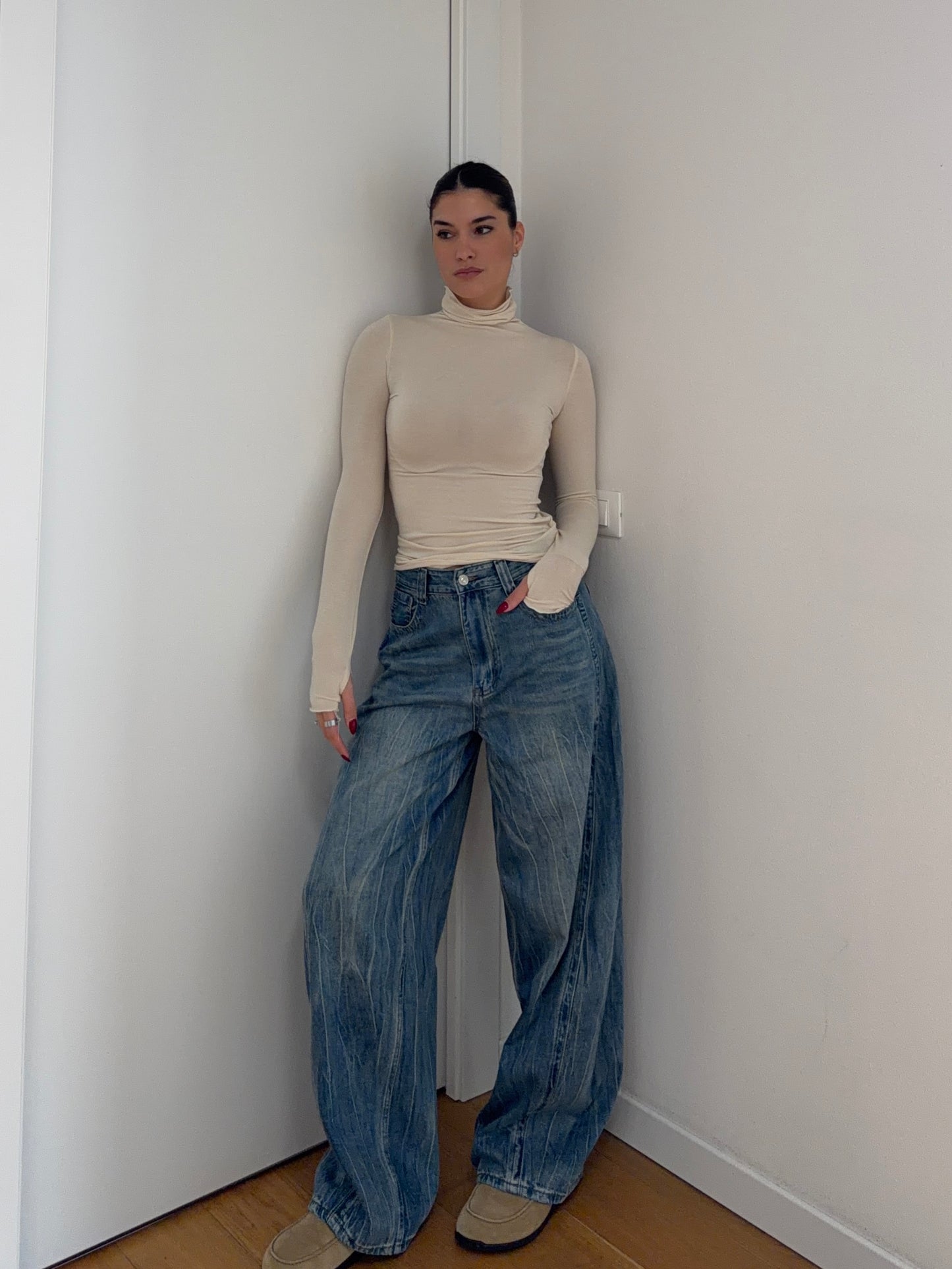 Jeans Balloon - Lavaggio scuro