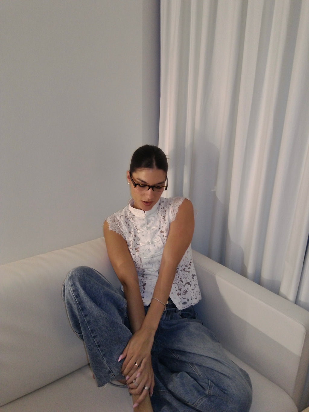 Top Pizzo - White