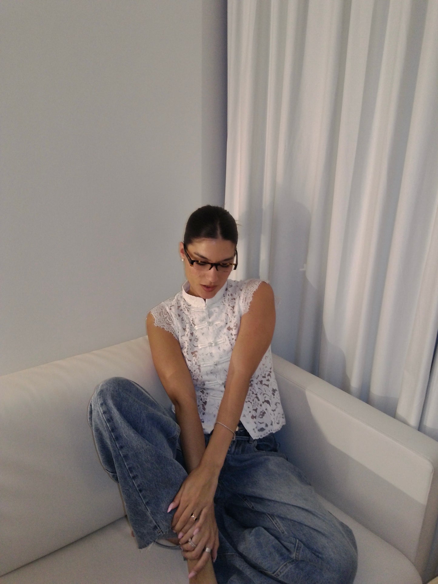Top Pizzo - White