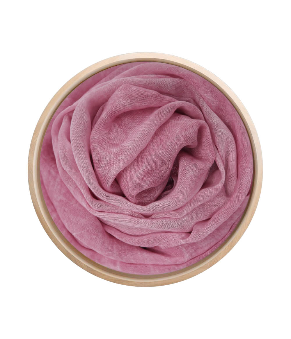 Foulard Bamboo - Rosa Peonia