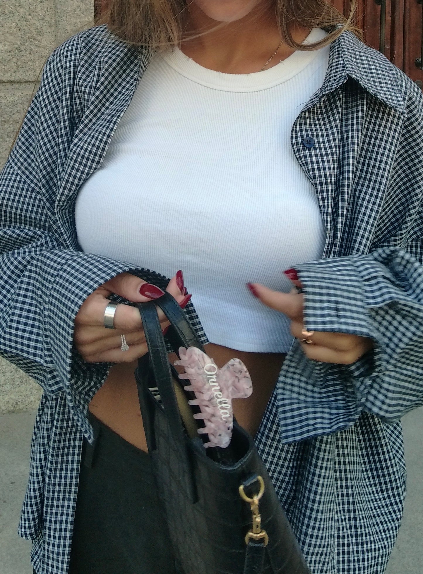Camicia Oversize - Blu