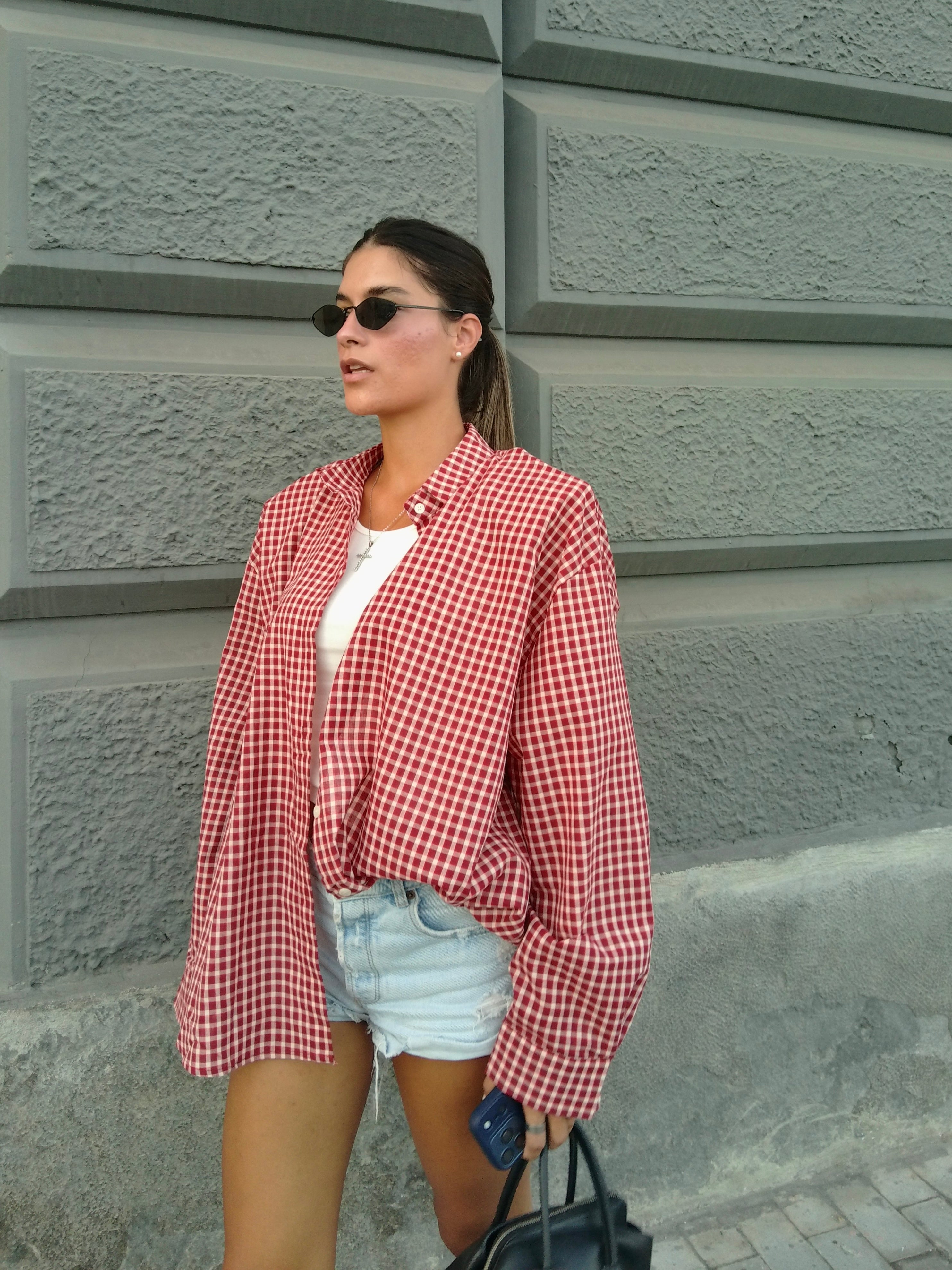 Camicia Spallina - Red/White