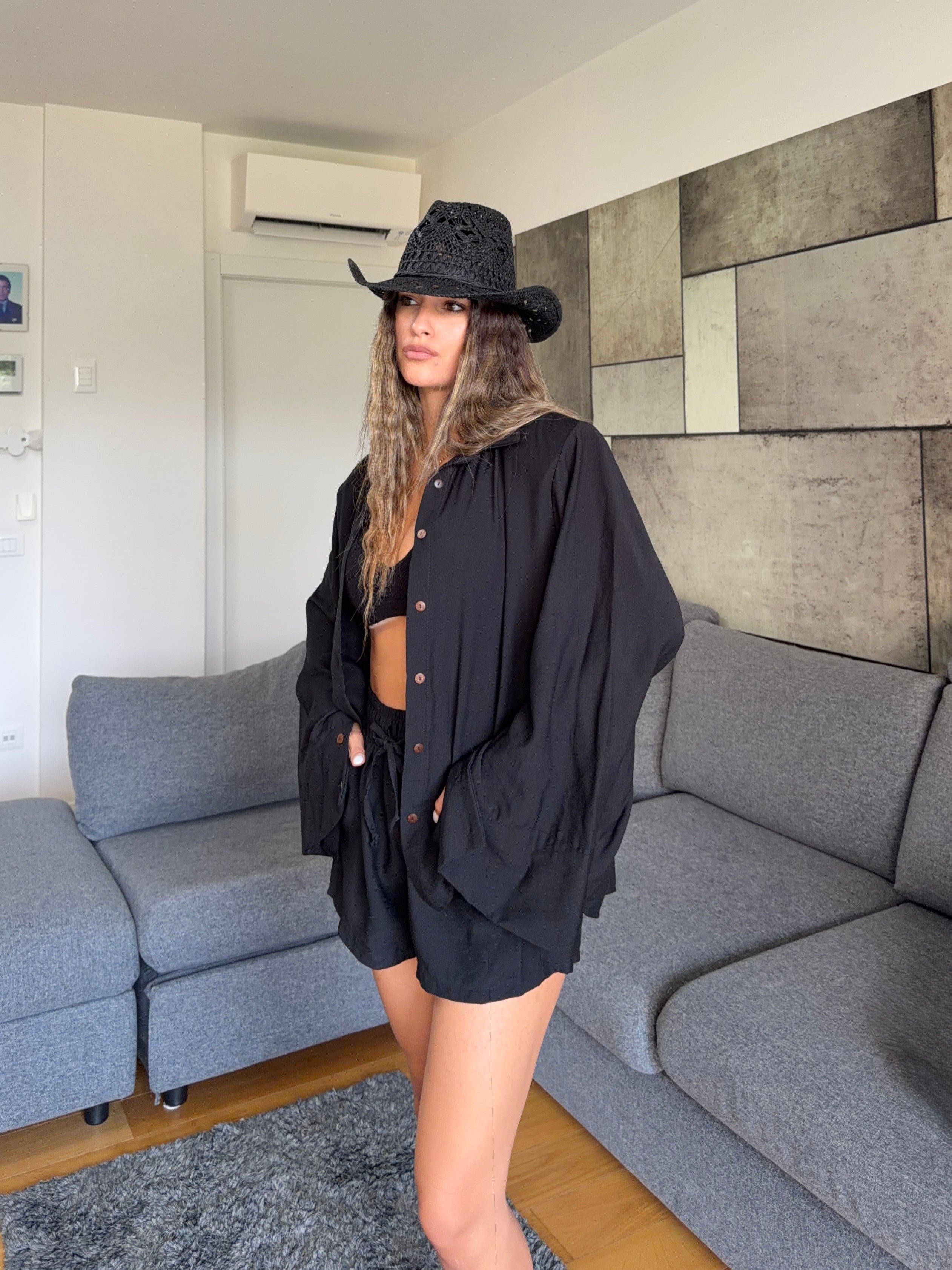Coordinato Ambra - Black