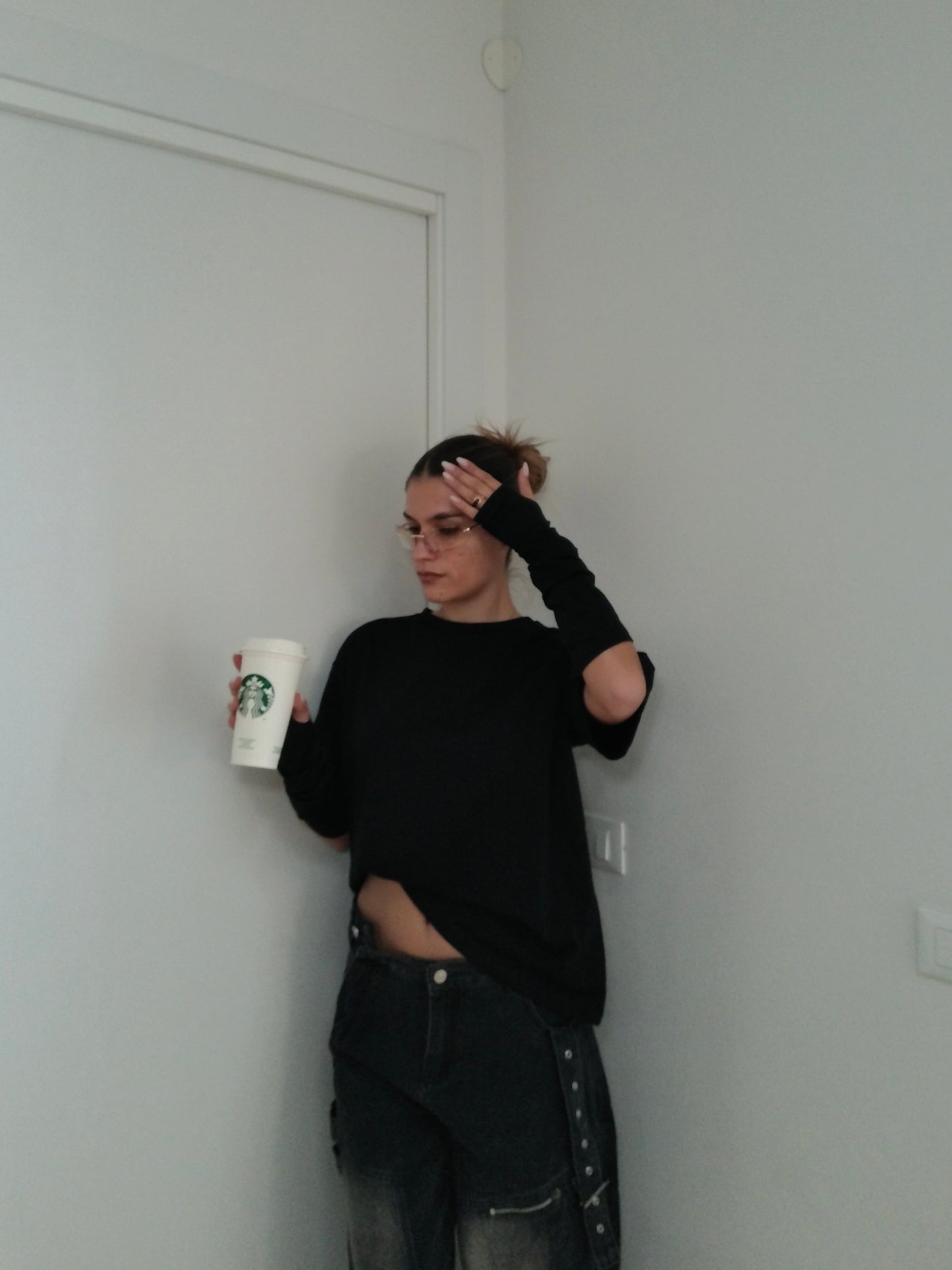 T-Shirt Manicotti - Black