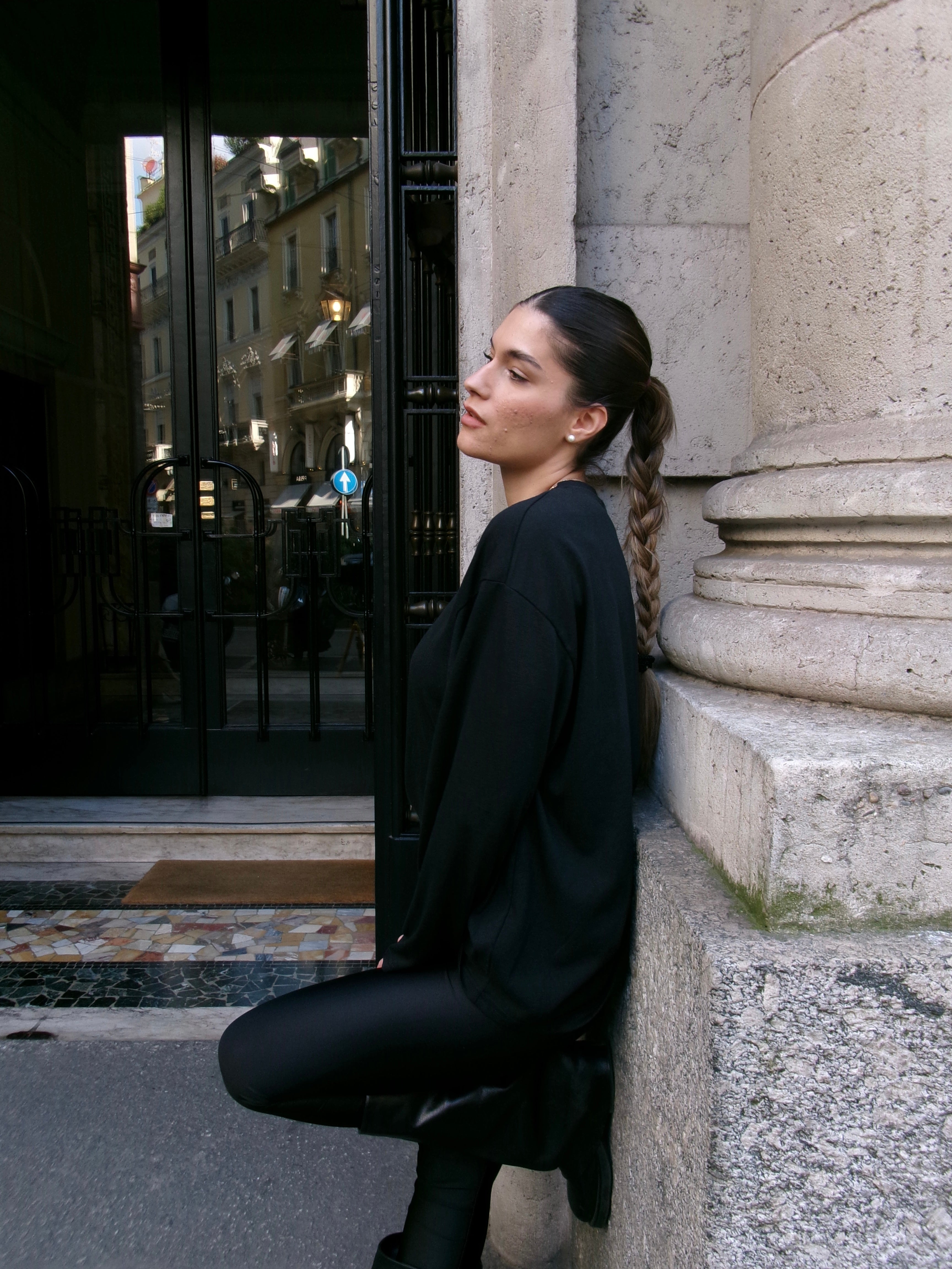 Maglia Semi Velata - Black