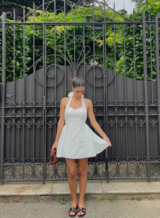 Dress Sangallo - White