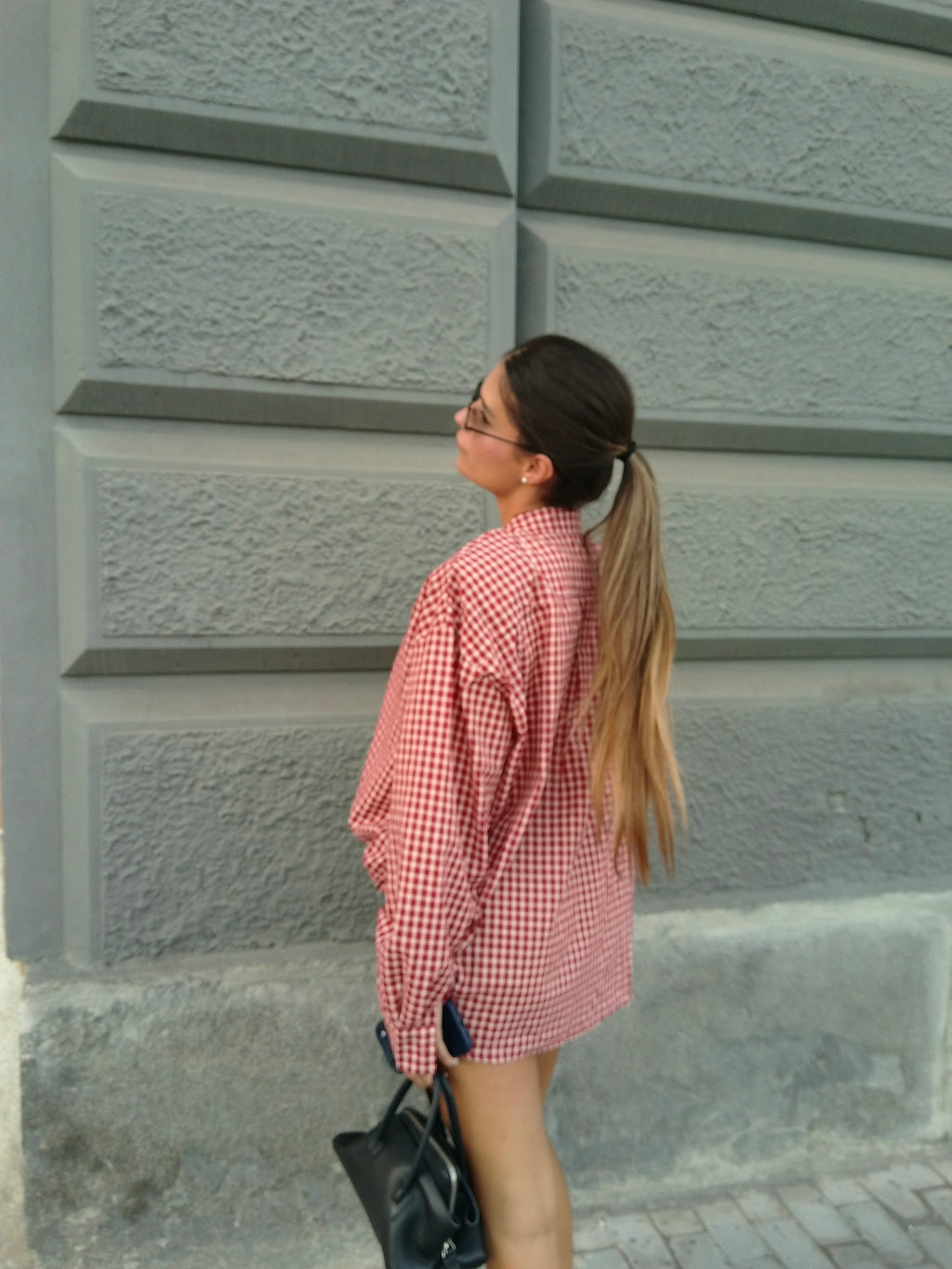Camicia Spallina - Red/White