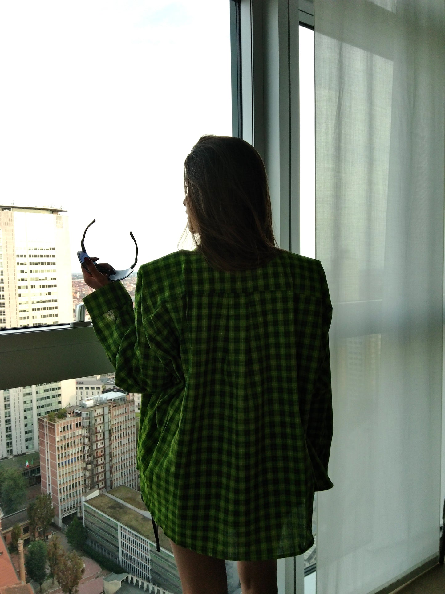 Camicia a Quadri - Verde