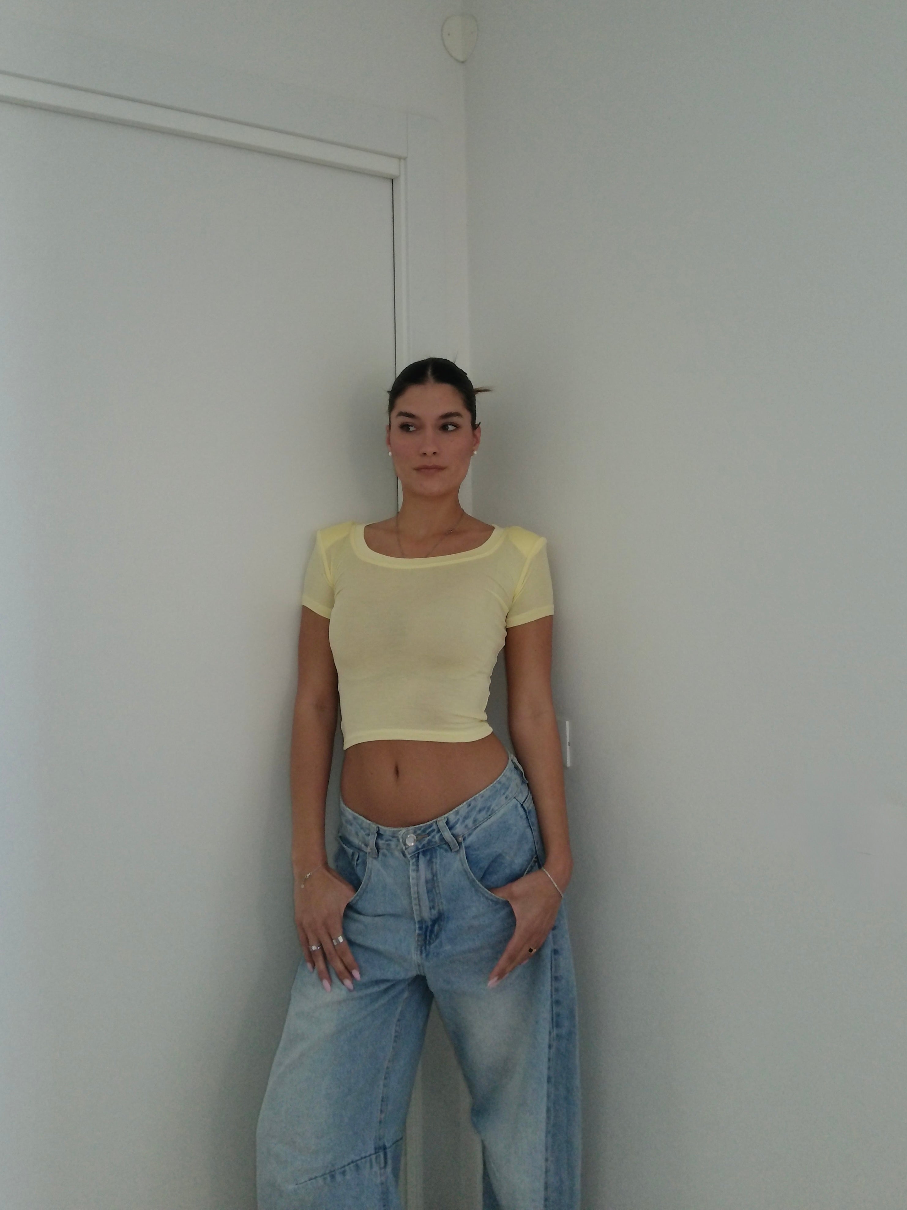 T-Shirt Spalline - Yellow
