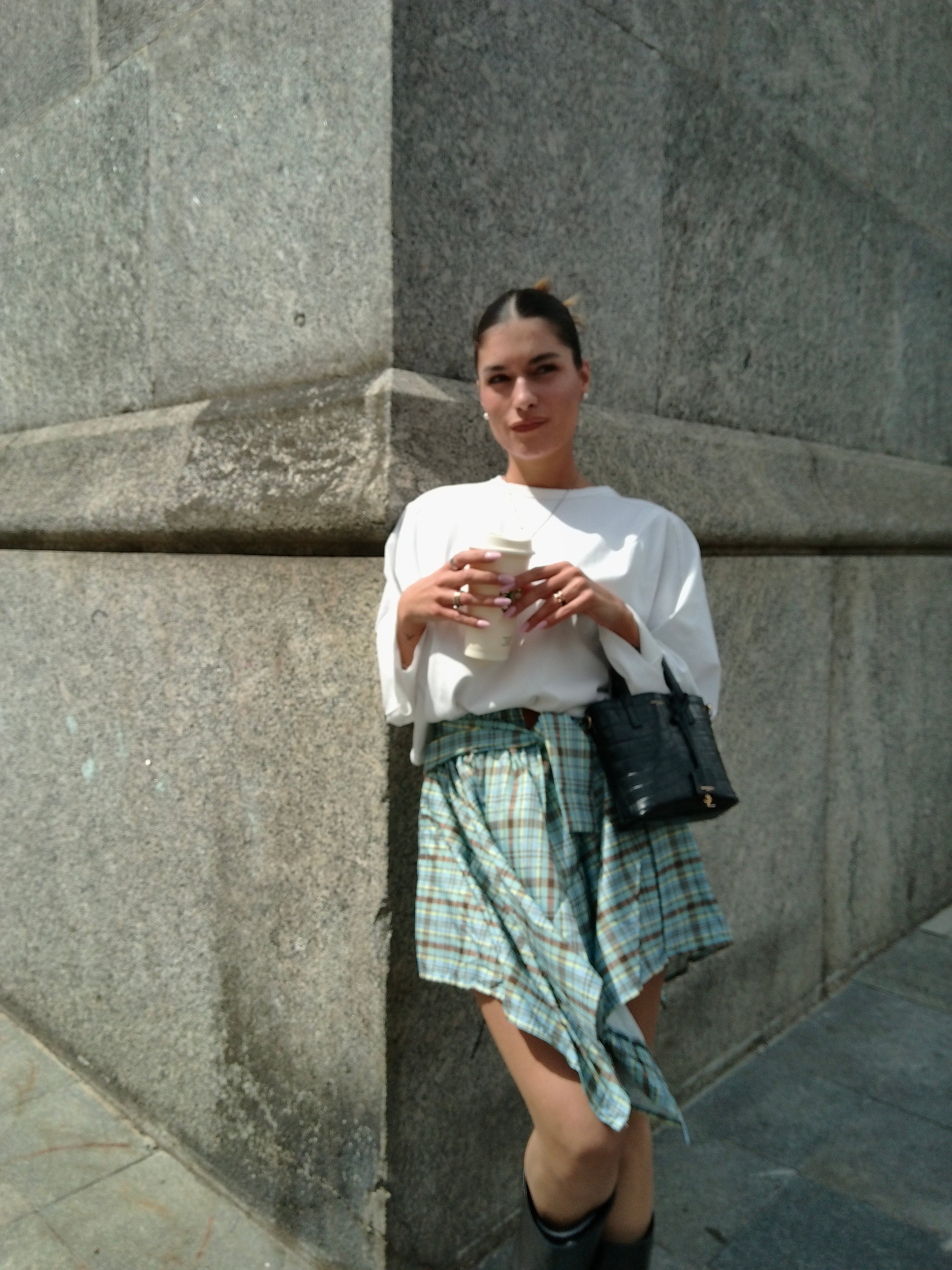 Skirt Camicia - Green