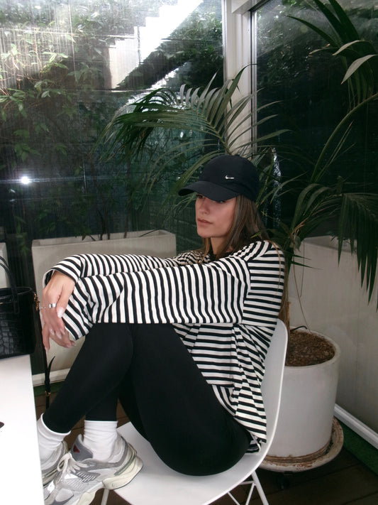 Maglia Cotton Candy - Black