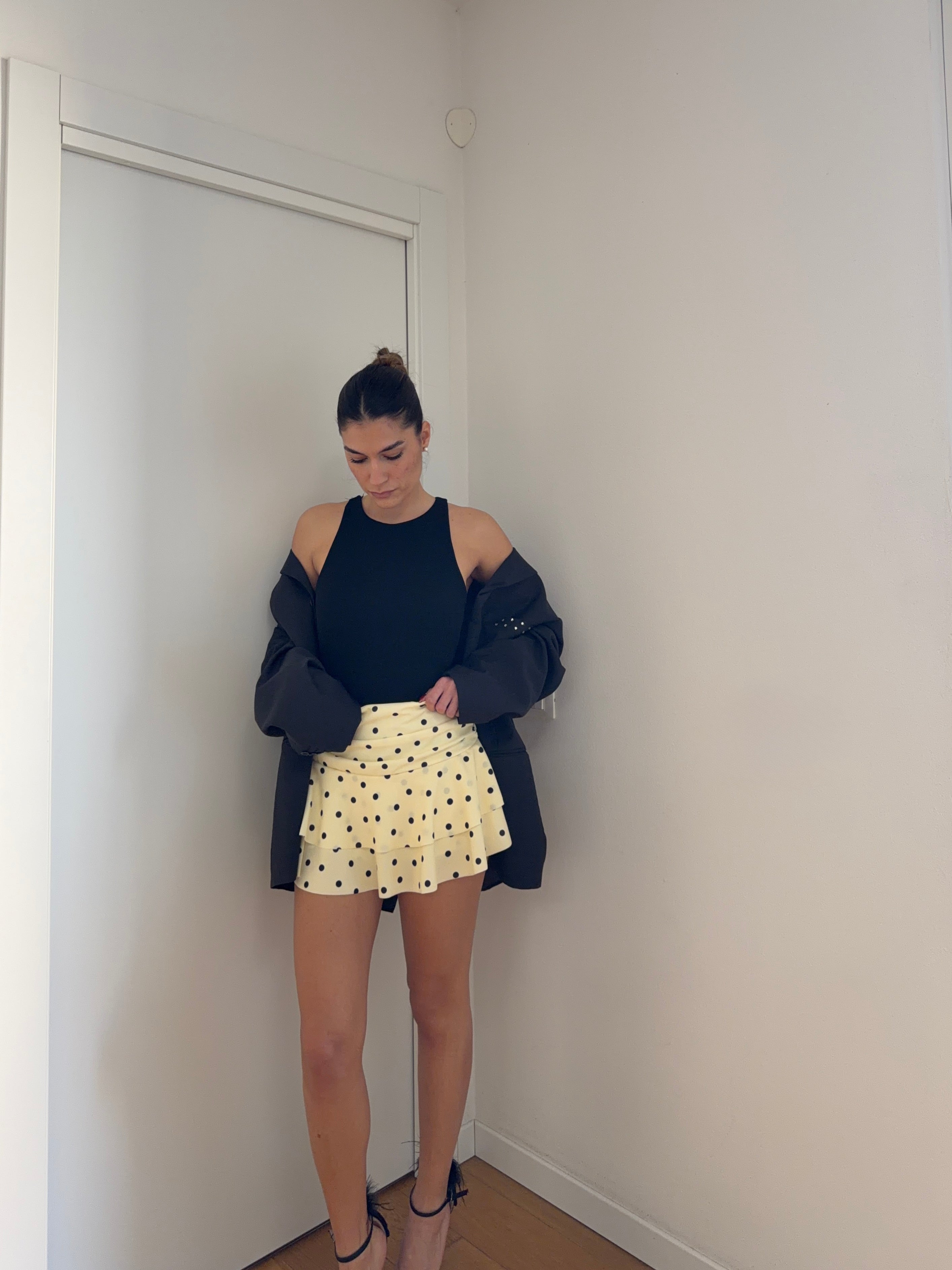 Skirt Pois - Yellow