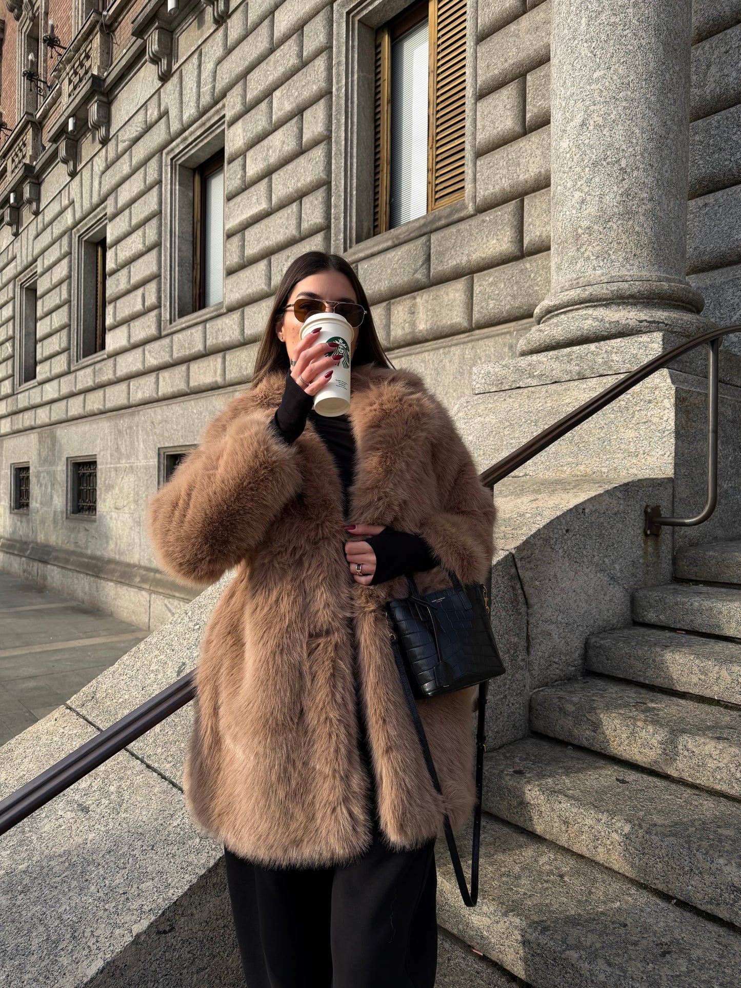 Pelliccia Courmayeur - Beige