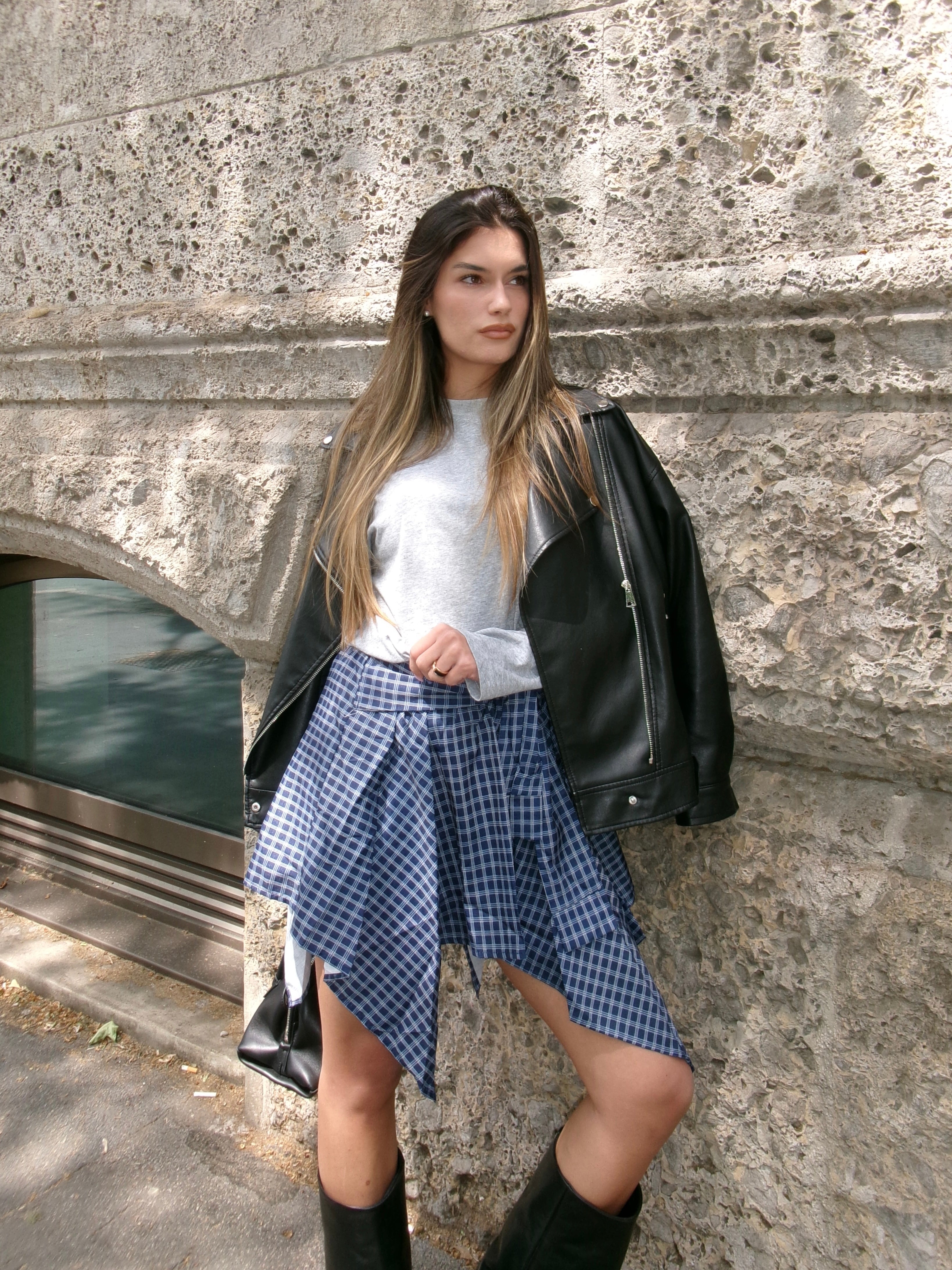 Skirt Camicia - Blue