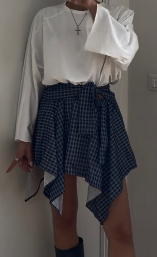 Skirt Camicia - Blue