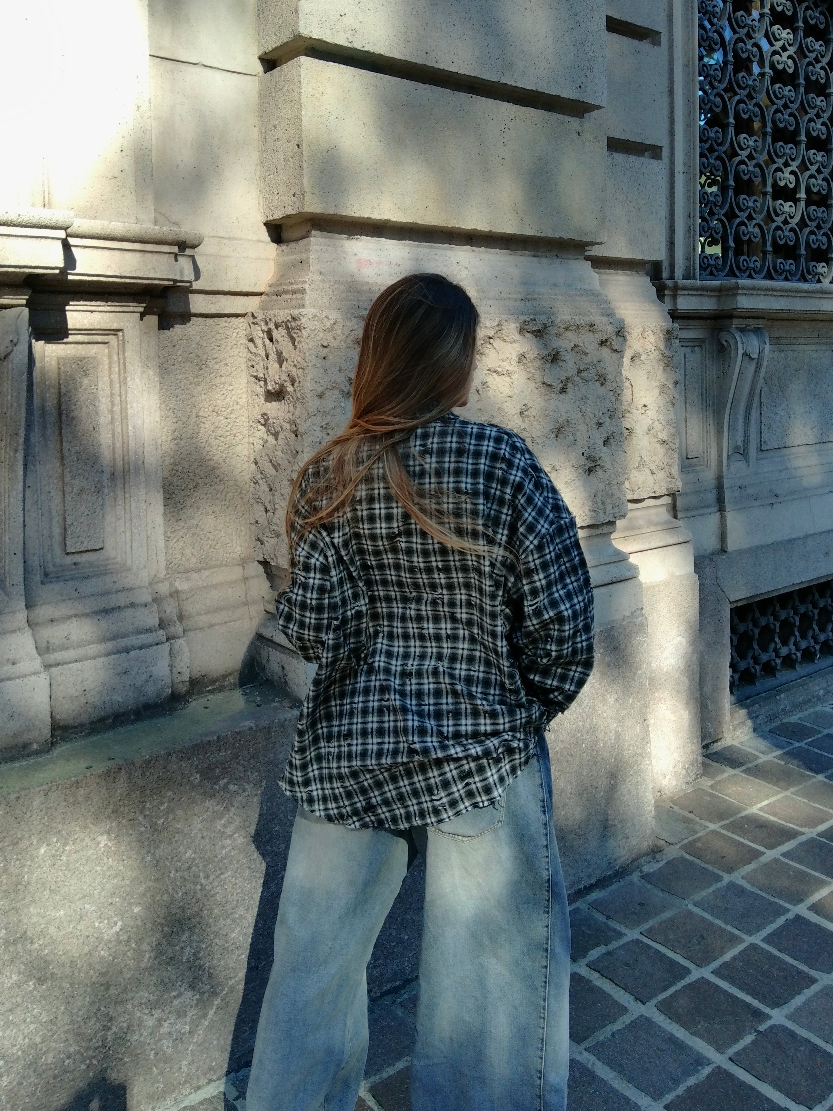 Camicia Over - Black/White