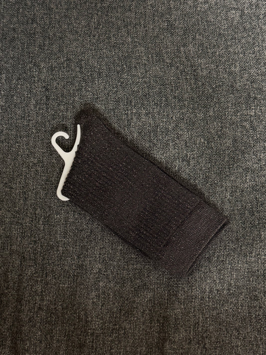 Calzino Glitter - Black