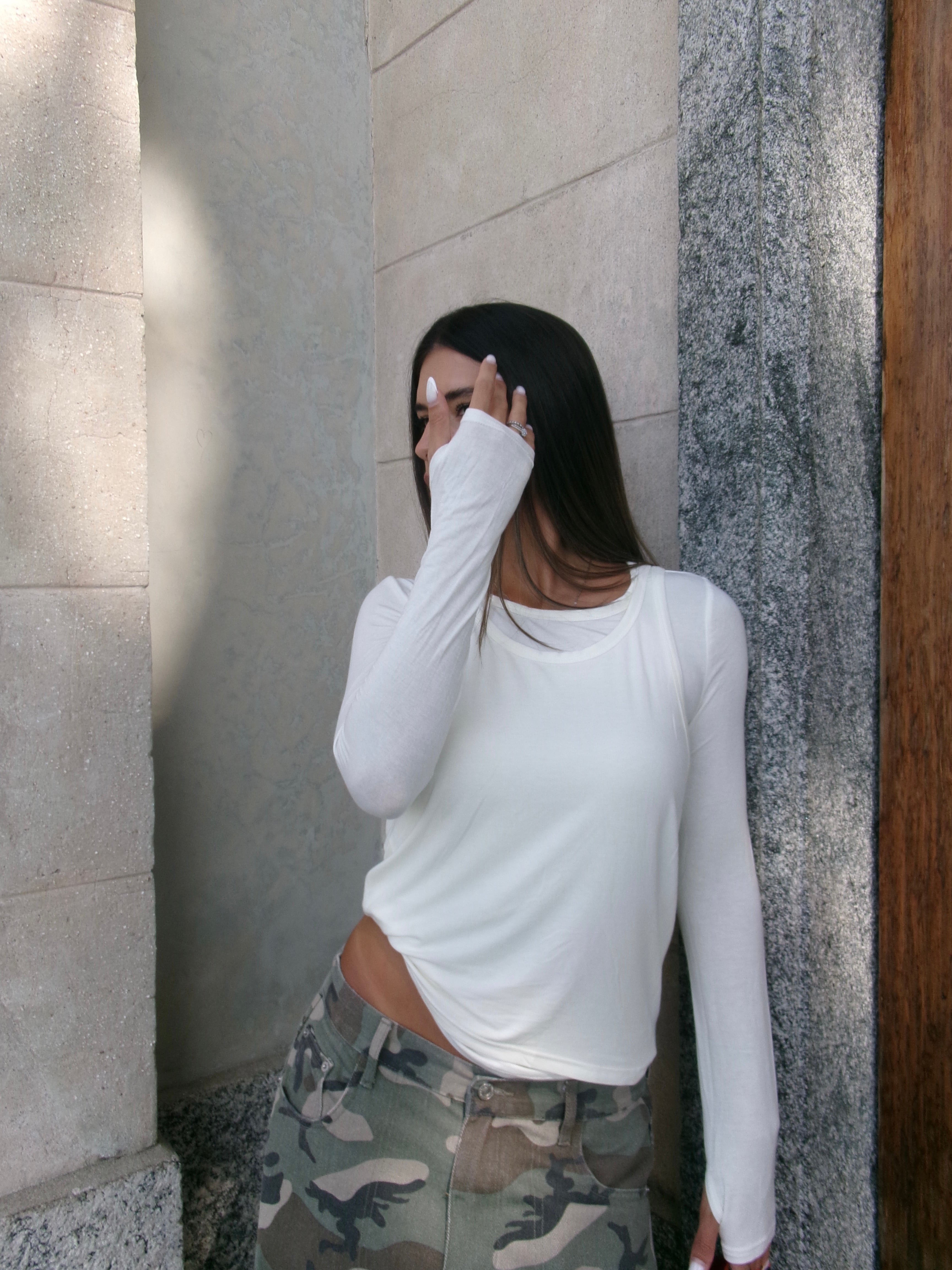 Double Sweater - Cream