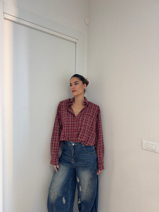 Camicia Spalline - Bordeaux