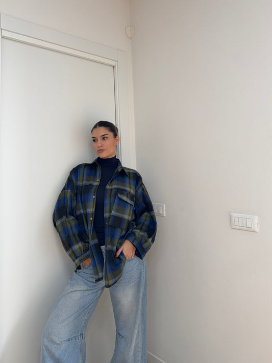 Camicia Scozzese - Blue/Green