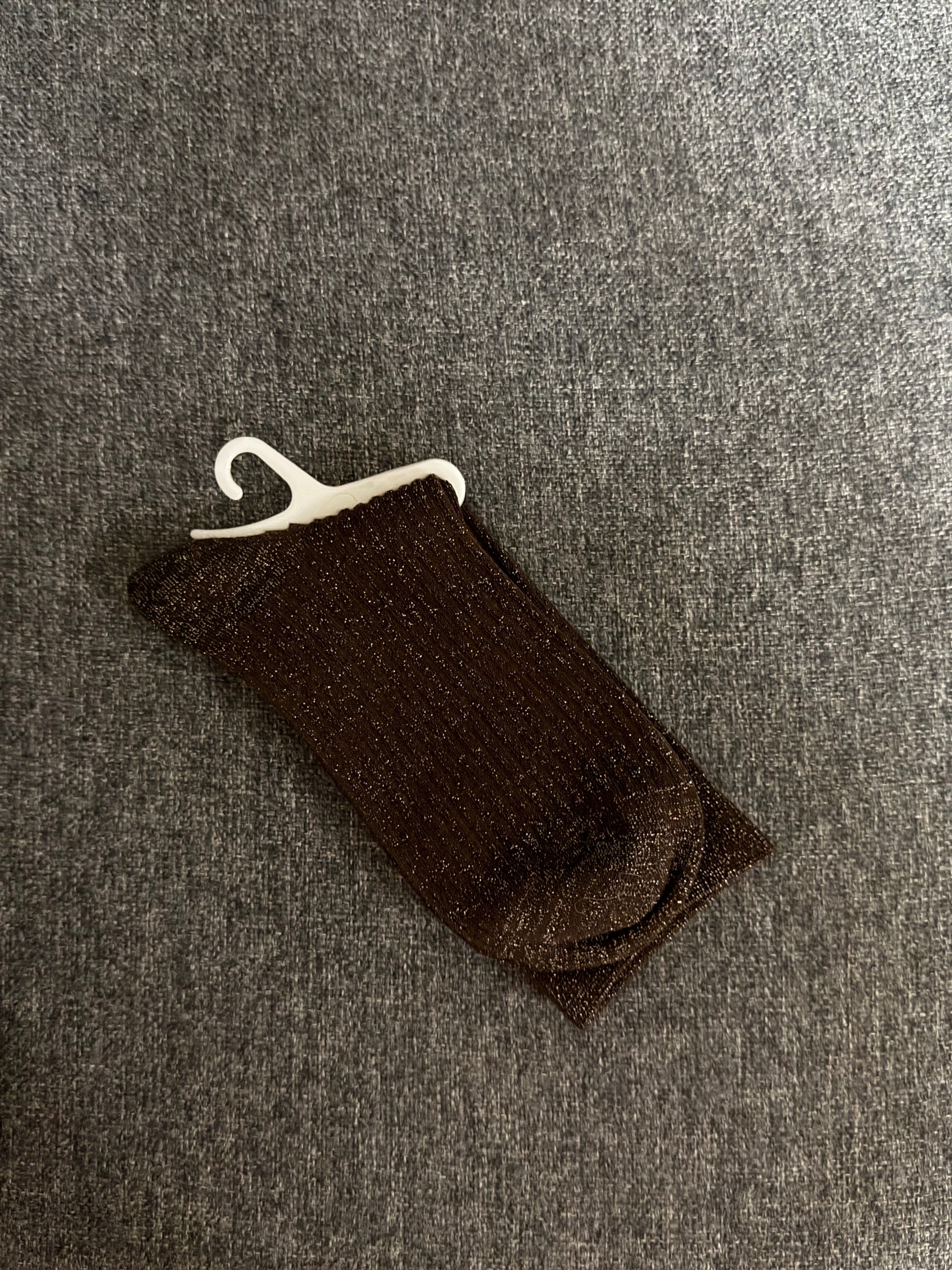 Calzino Glitter - Brown
