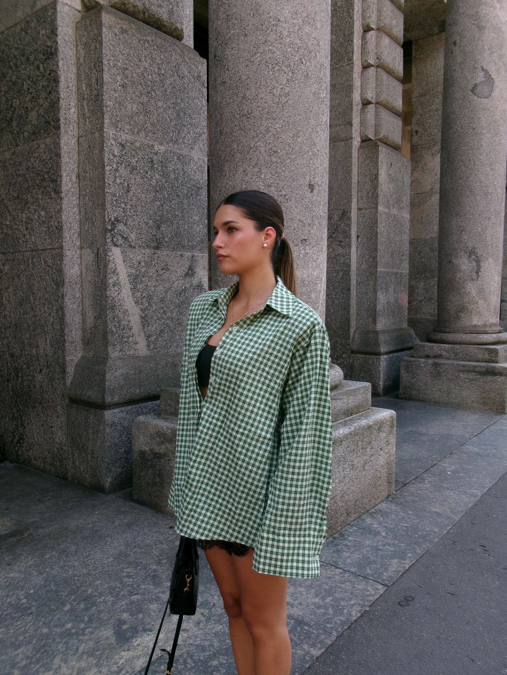 Camicia Spalline - Green