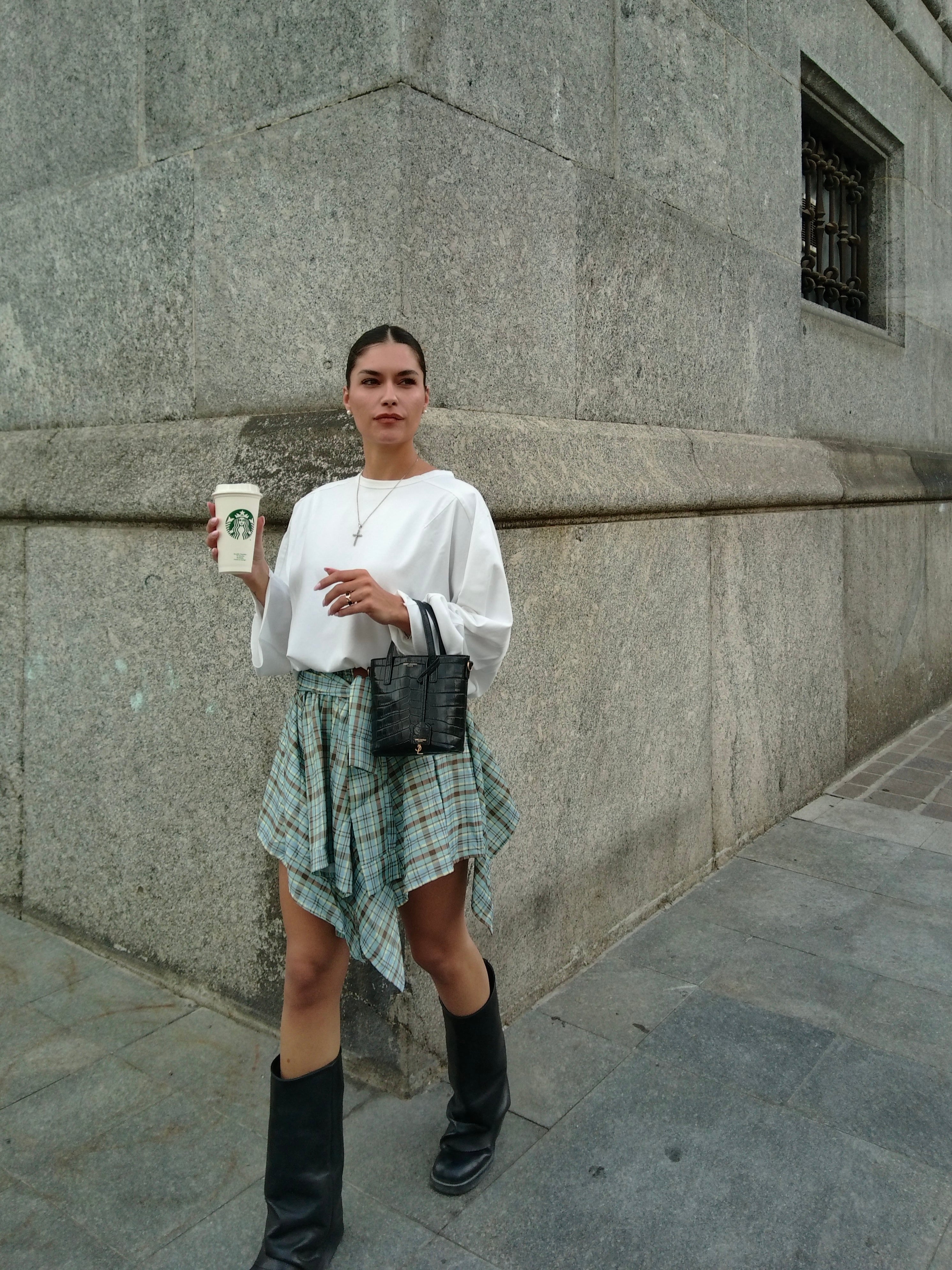 Skirt Camicia - Green
