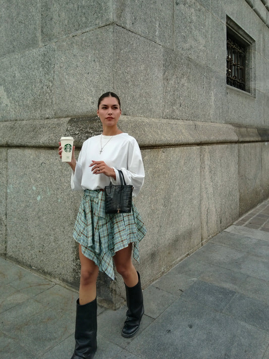 Skirt Camicia - Green