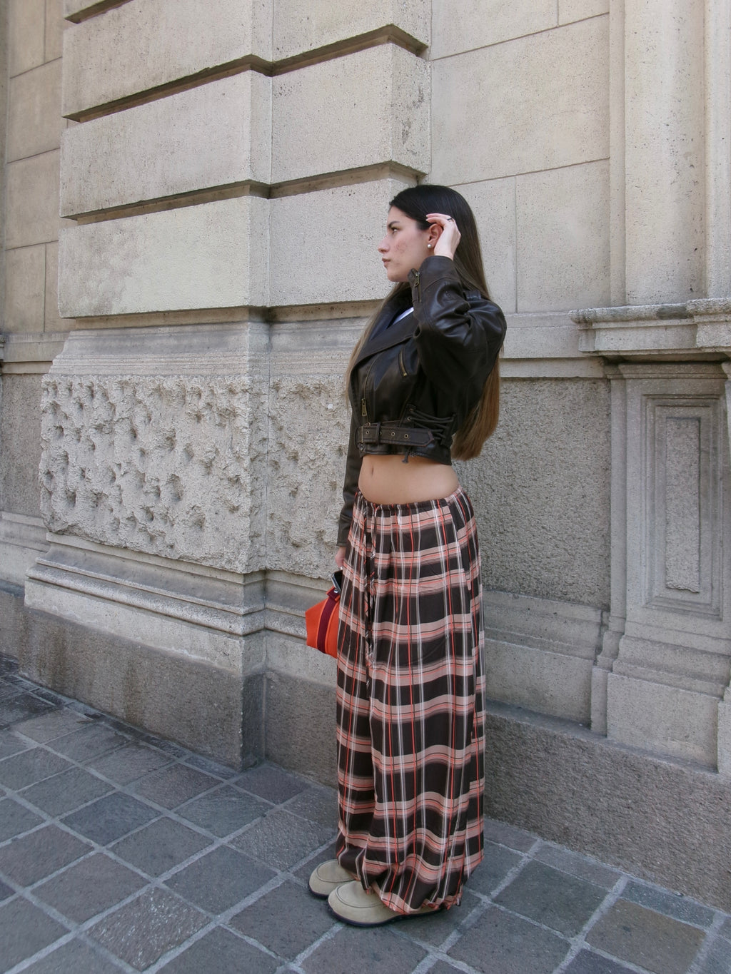 Pantalone a quadri