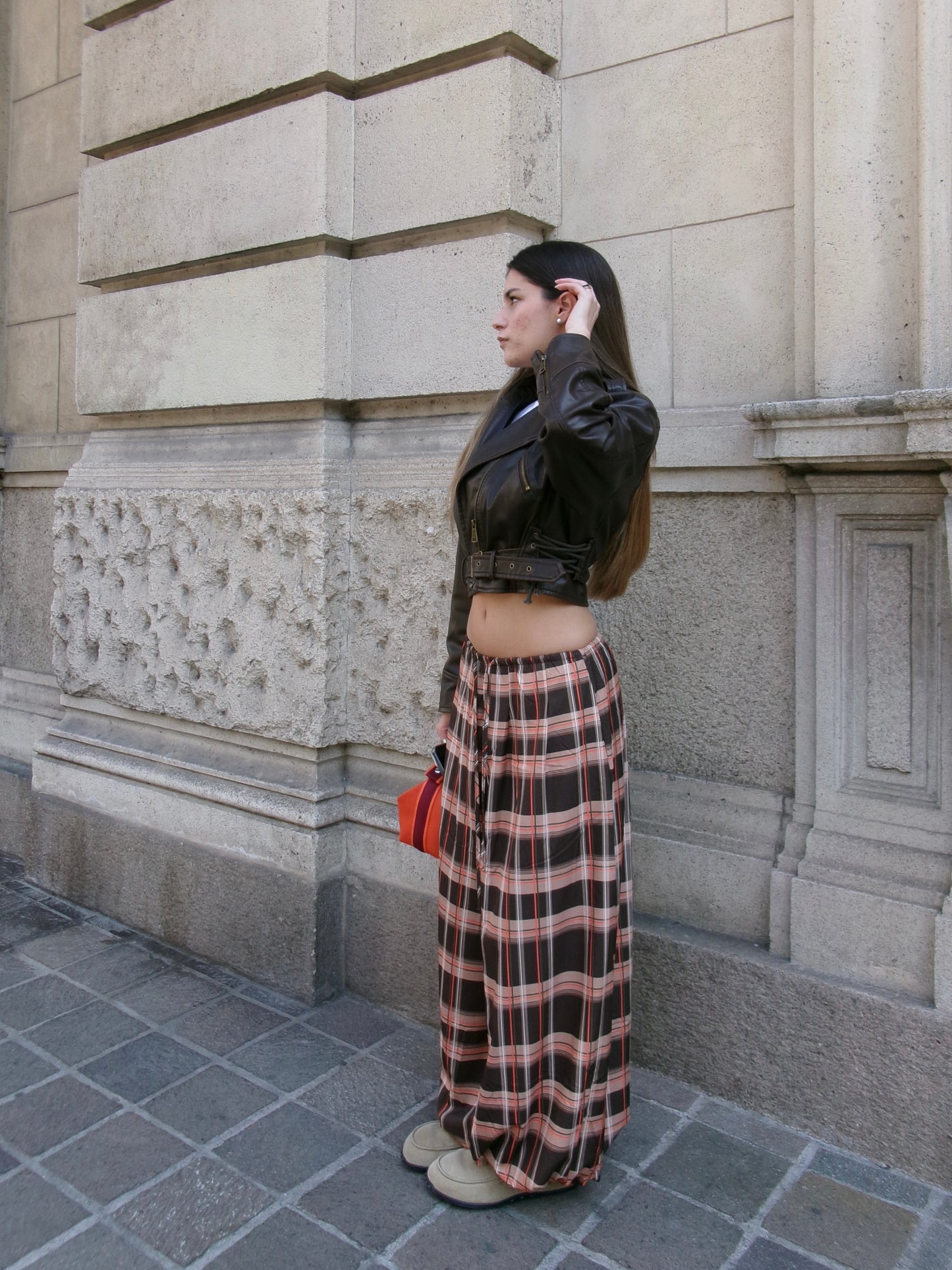 Pantalone a quadri