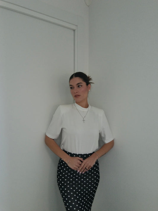 T-Shirt Spalline - White
