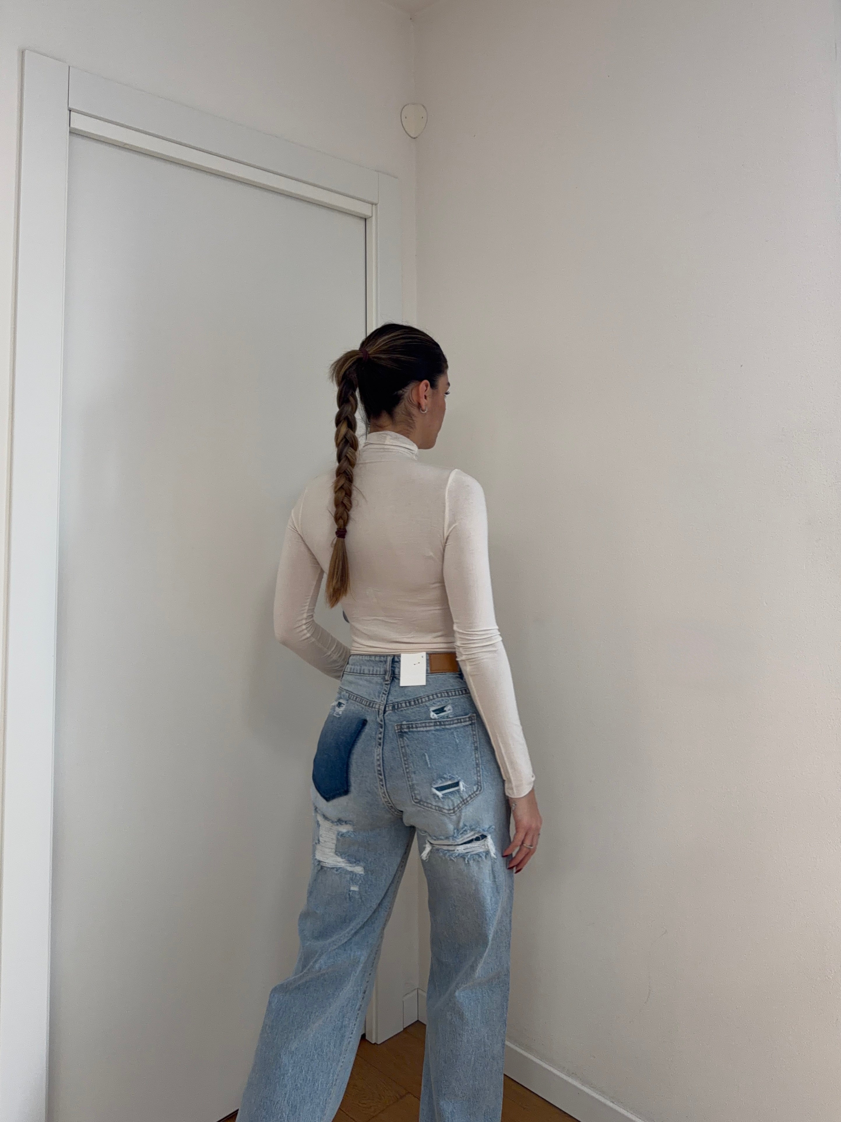 Jeans Strappo - Lavaggio Chiaro