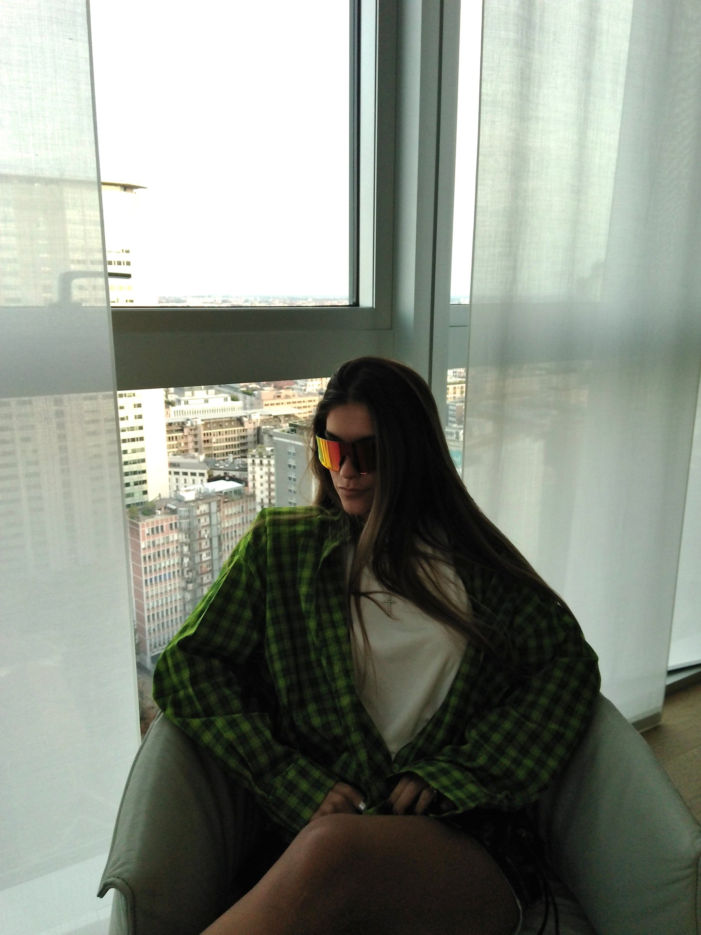 Camicia a Quadri - Verde
