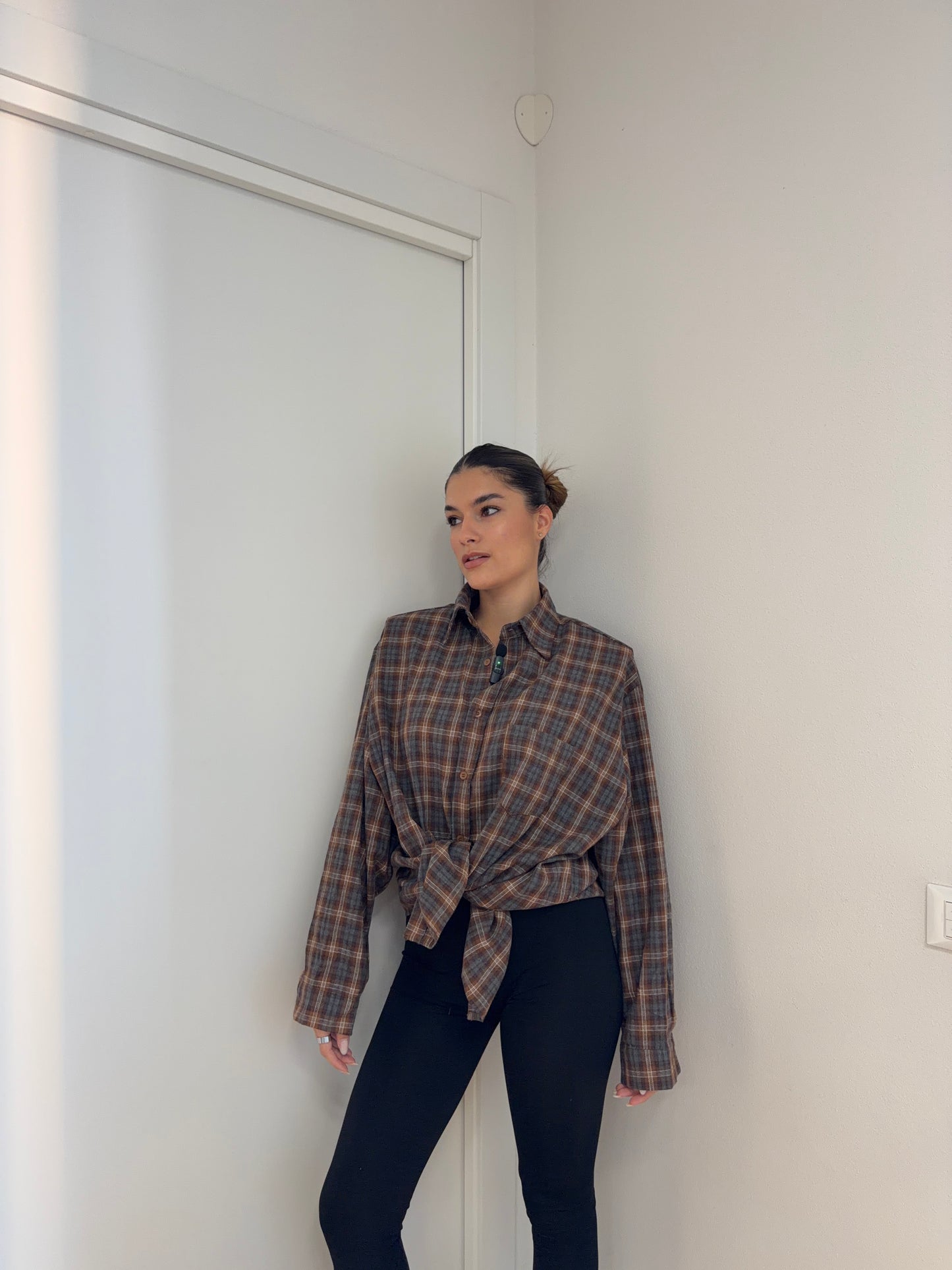 Camicia Spalline - Brown