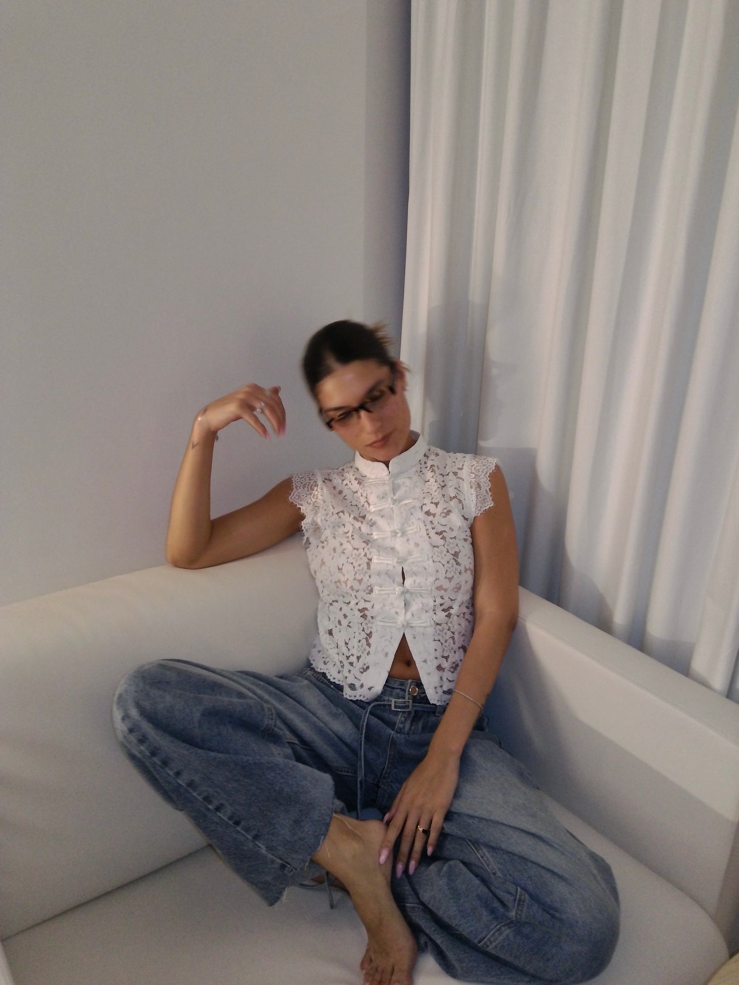 Top Pizzo - White