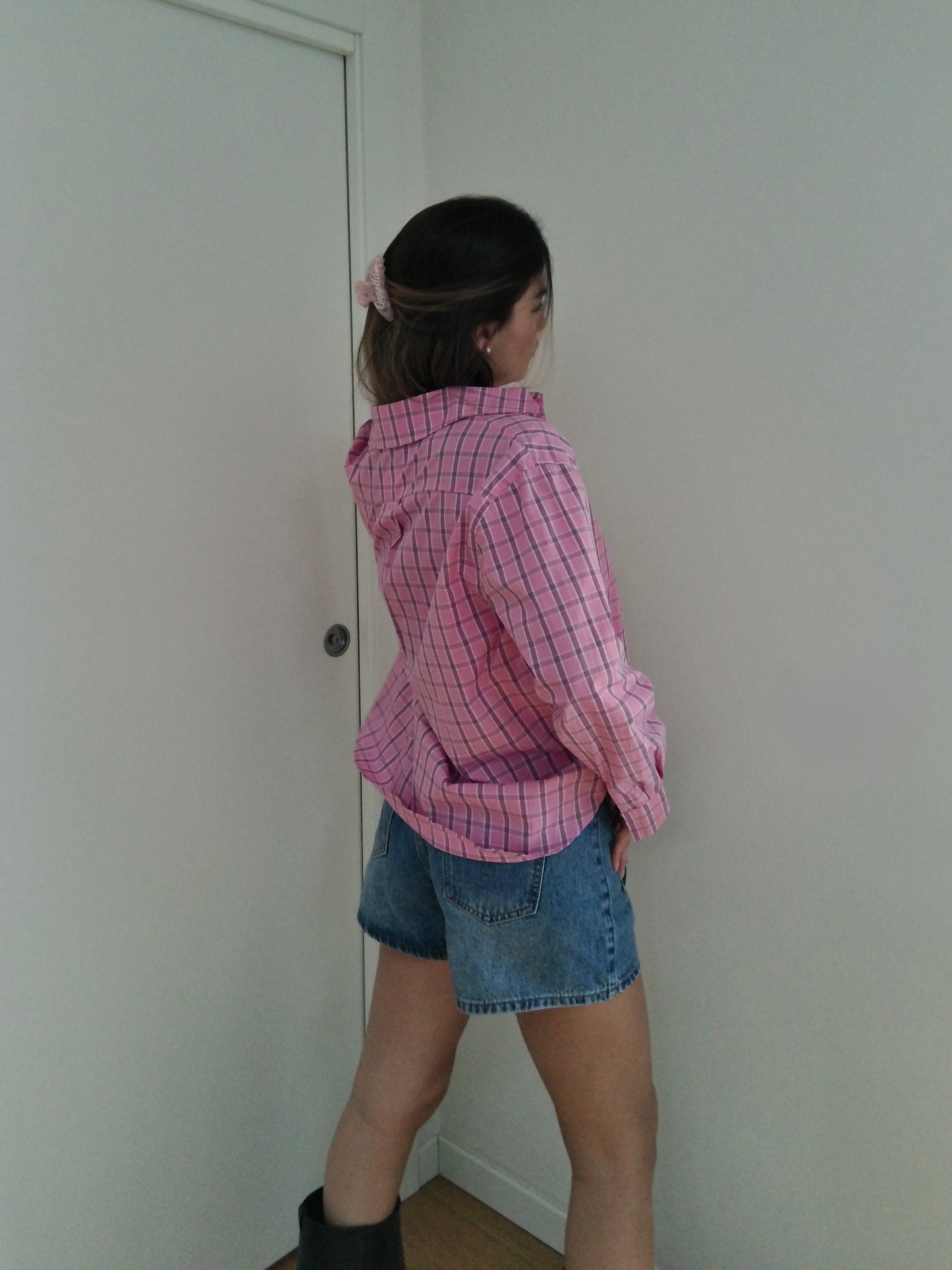 Camicia Quadri - Pink