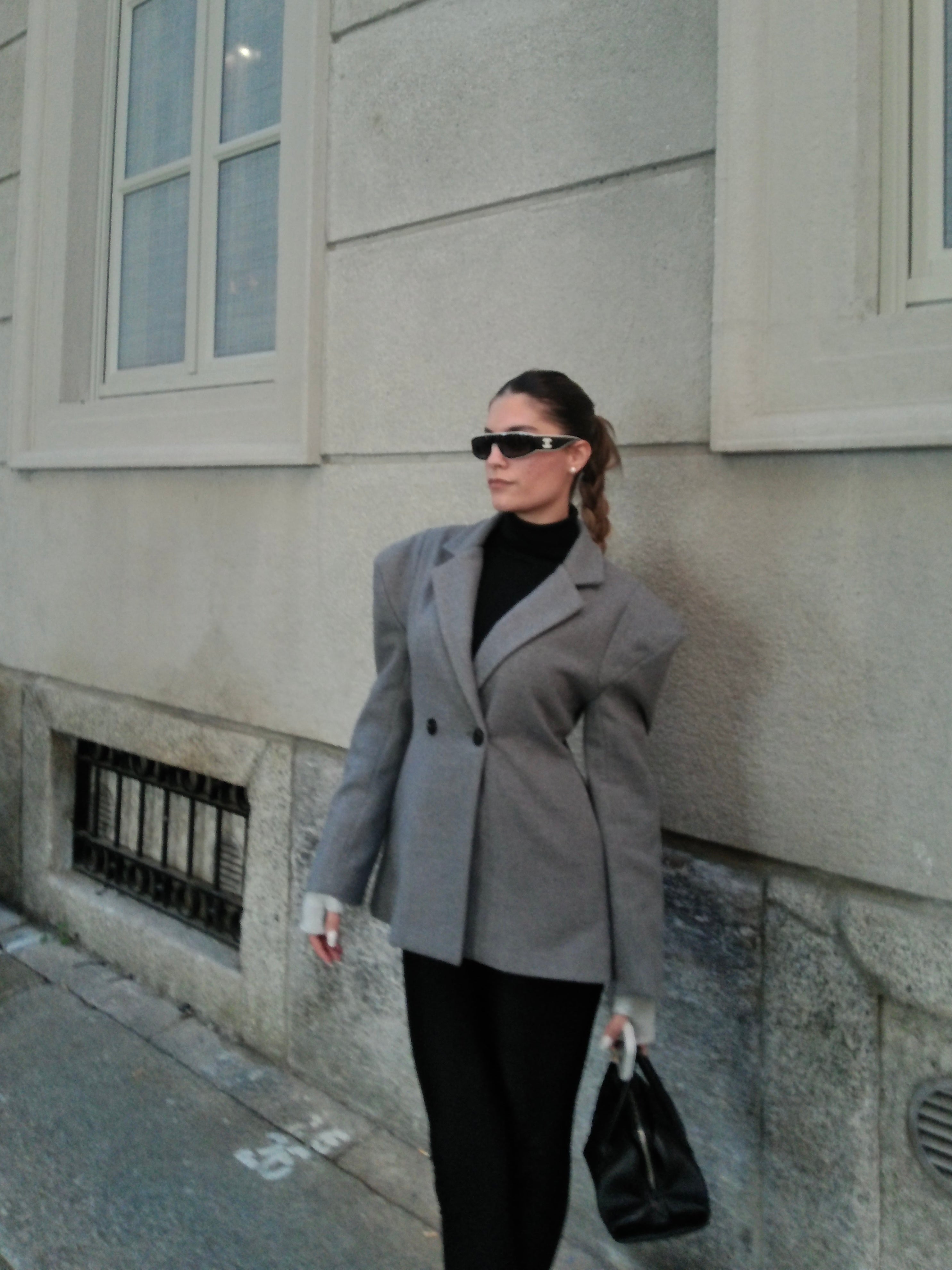 Blazer Spalline - Grey