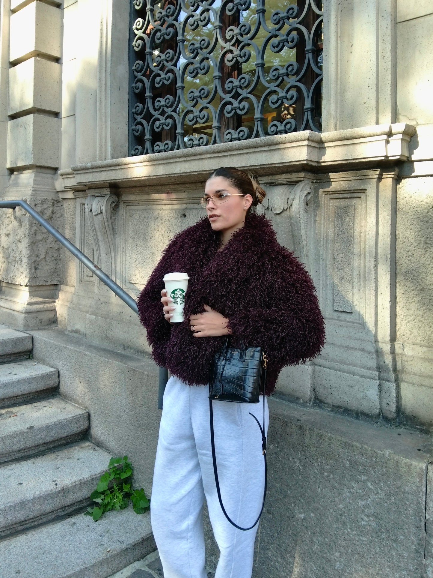 Pelliccia Sintetica - Bordeaux