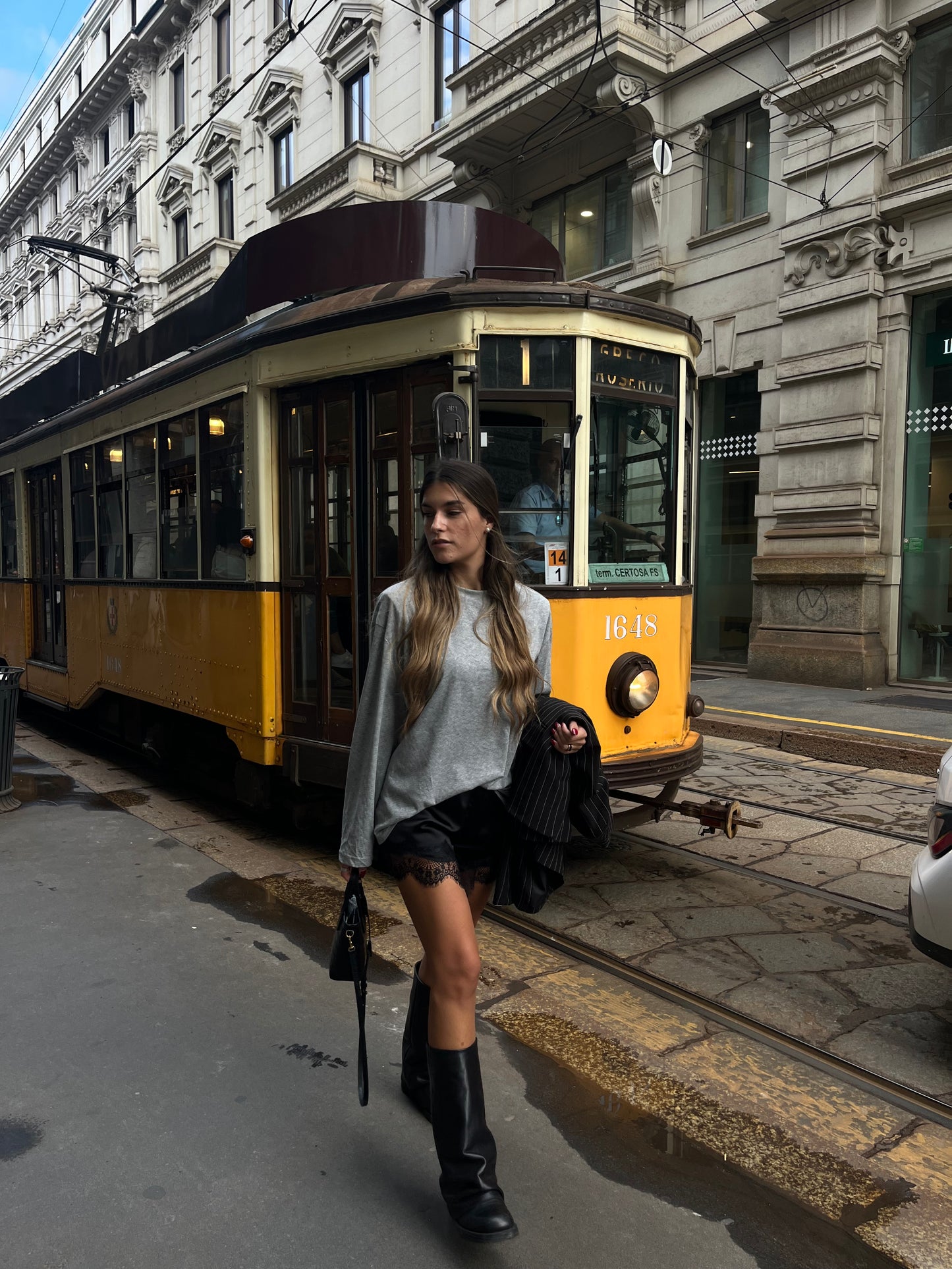 T-Shirt Spalline - Grey