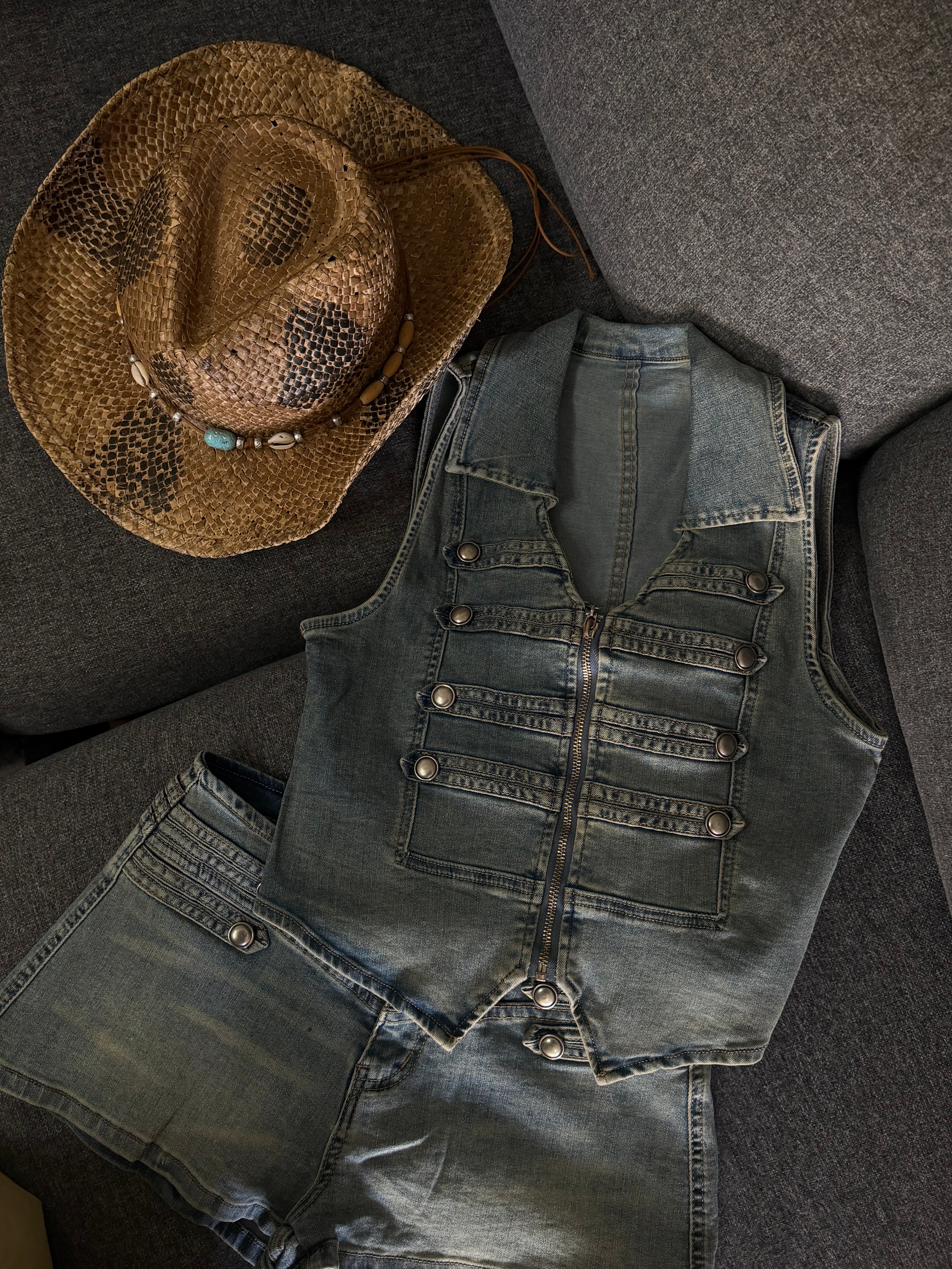 Coordset Ibiza - Denim