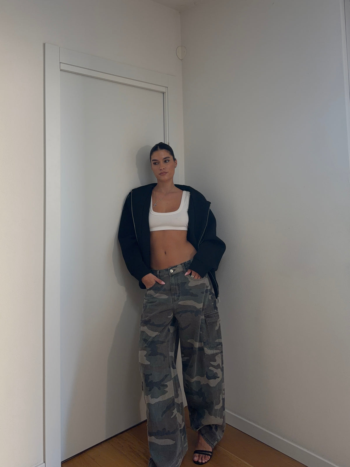 Pantalone Camouflage - Dark Green