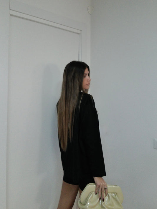 T-Shirt Spalline - Black