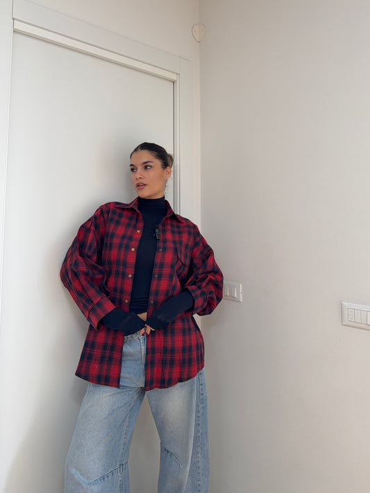 Camicia Scozzese - Red/Blue